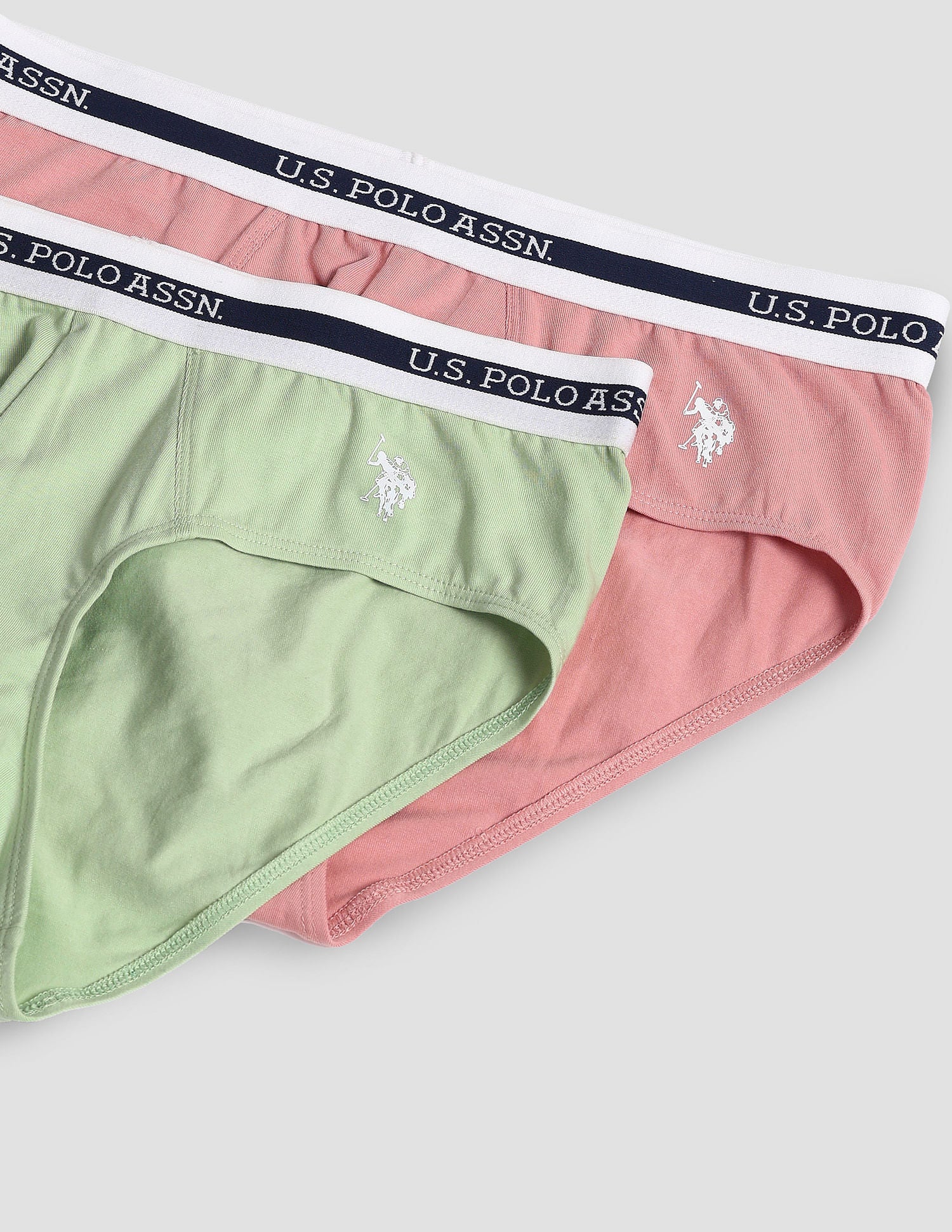 Elasticized Waist OEB09 Briefs - Pack Of 2 - Image 2