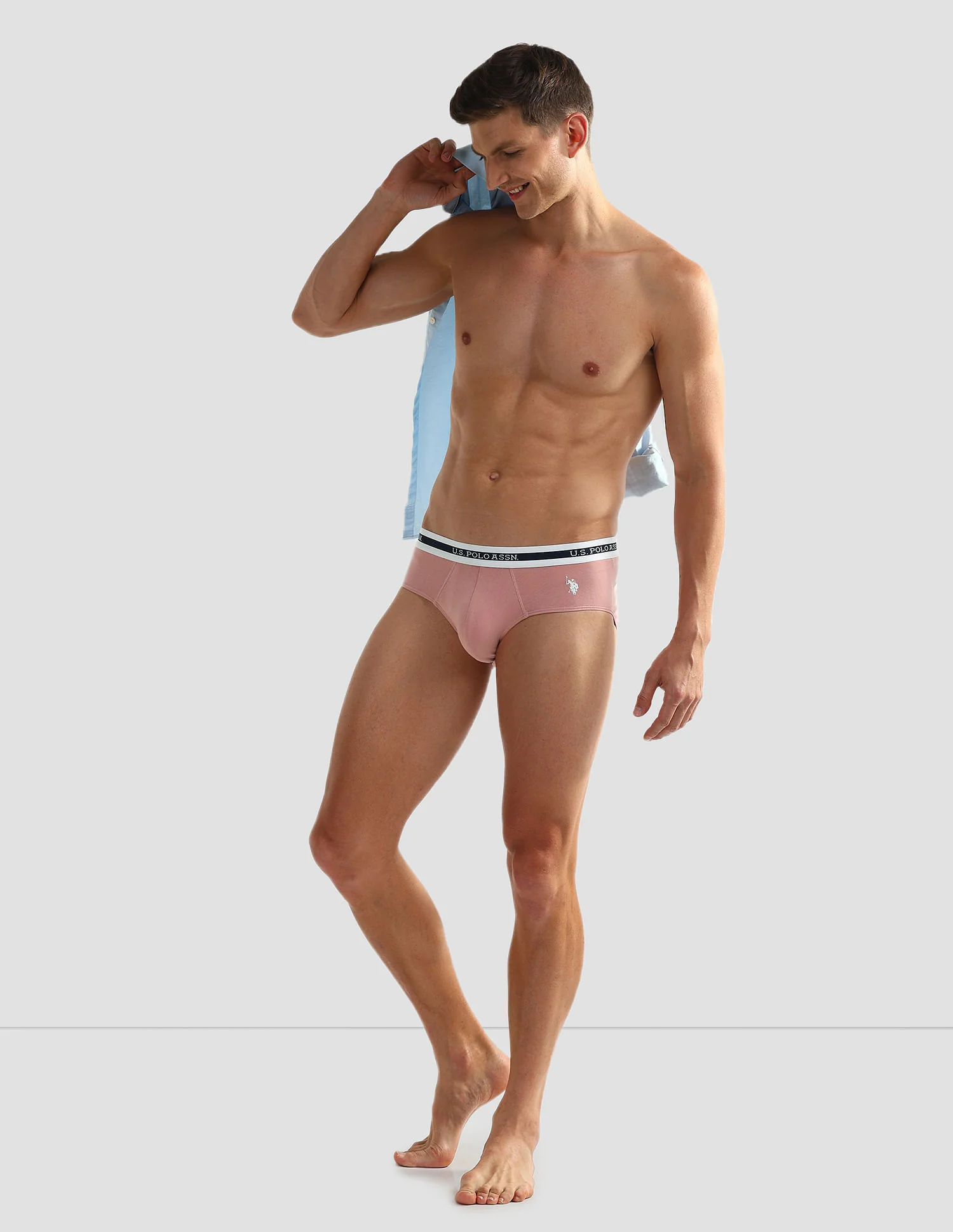 Elasticized Waist OEB09 Briefs - Pack Of 2 - Image 3