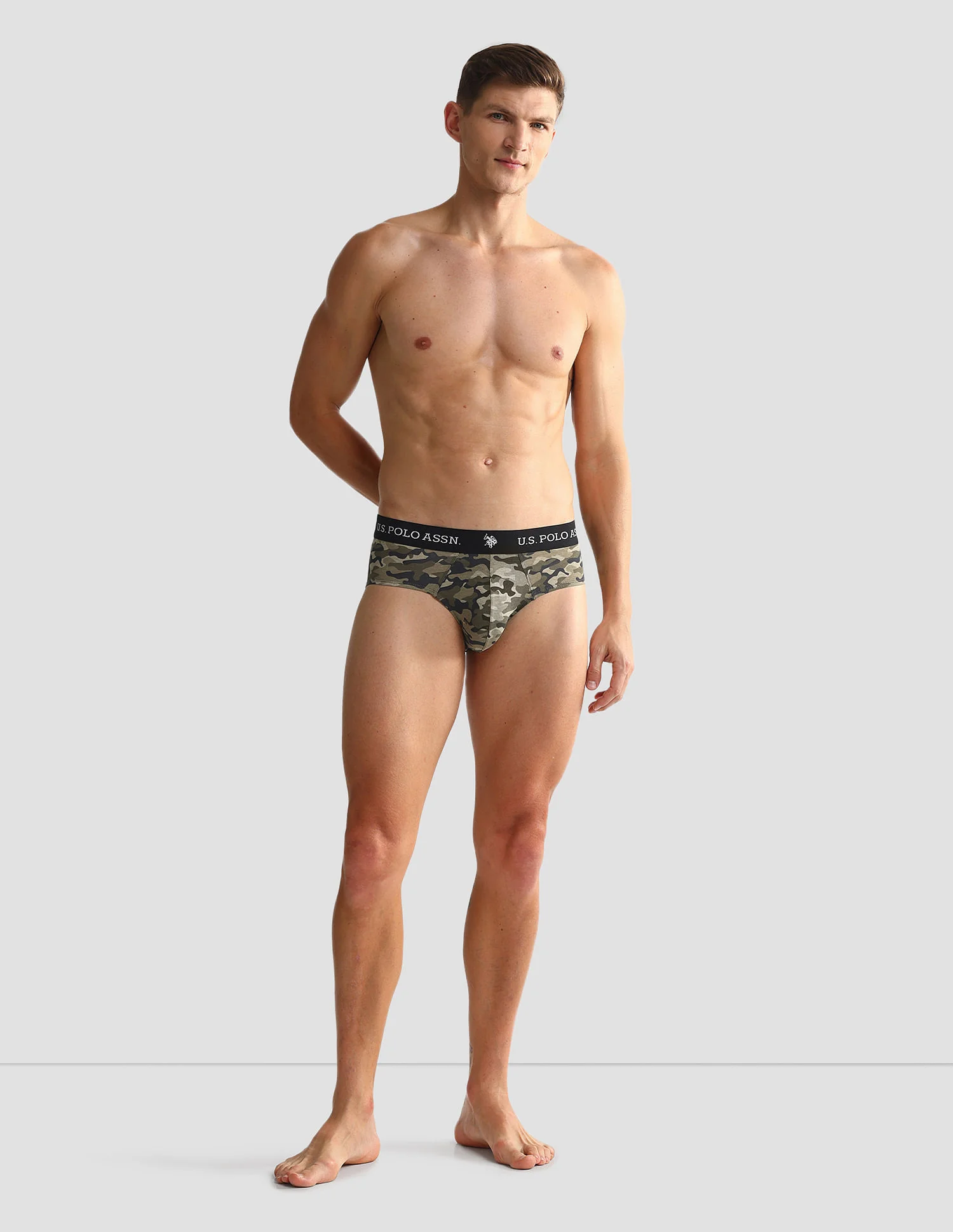 Elasticized Waist OEB09 Briefs - Pack Of 2 - Image 3