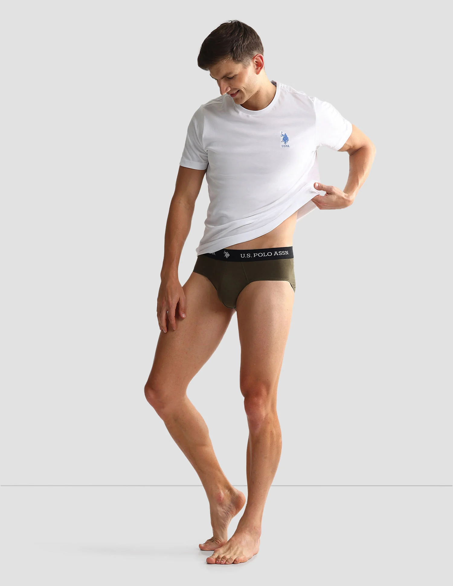 Elasticized Waist OEB09 Briefs - Pack Of 2 - Image 4