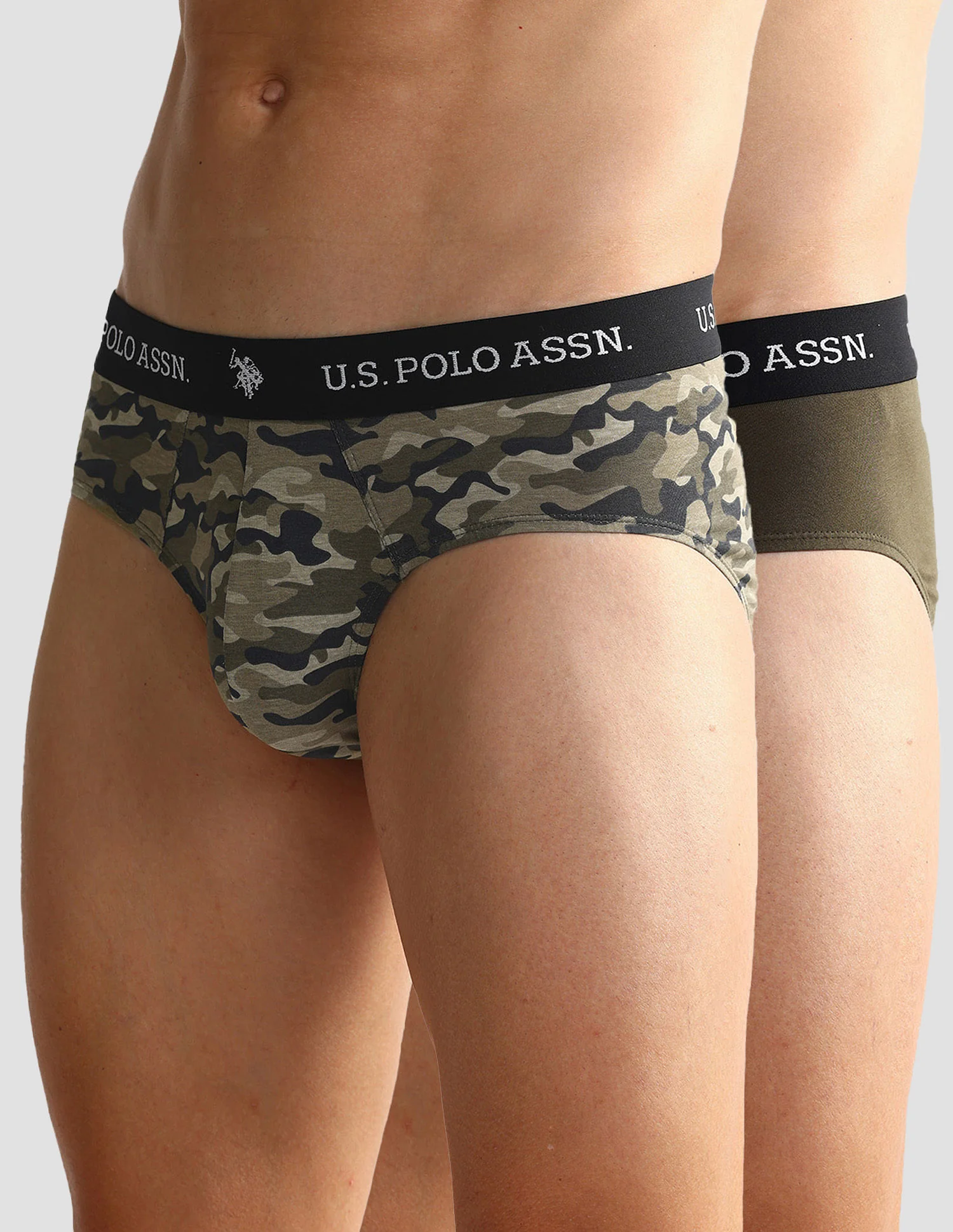 Elasticized Waist OEB09 Briefs - Pack Of 2 - Image 7
