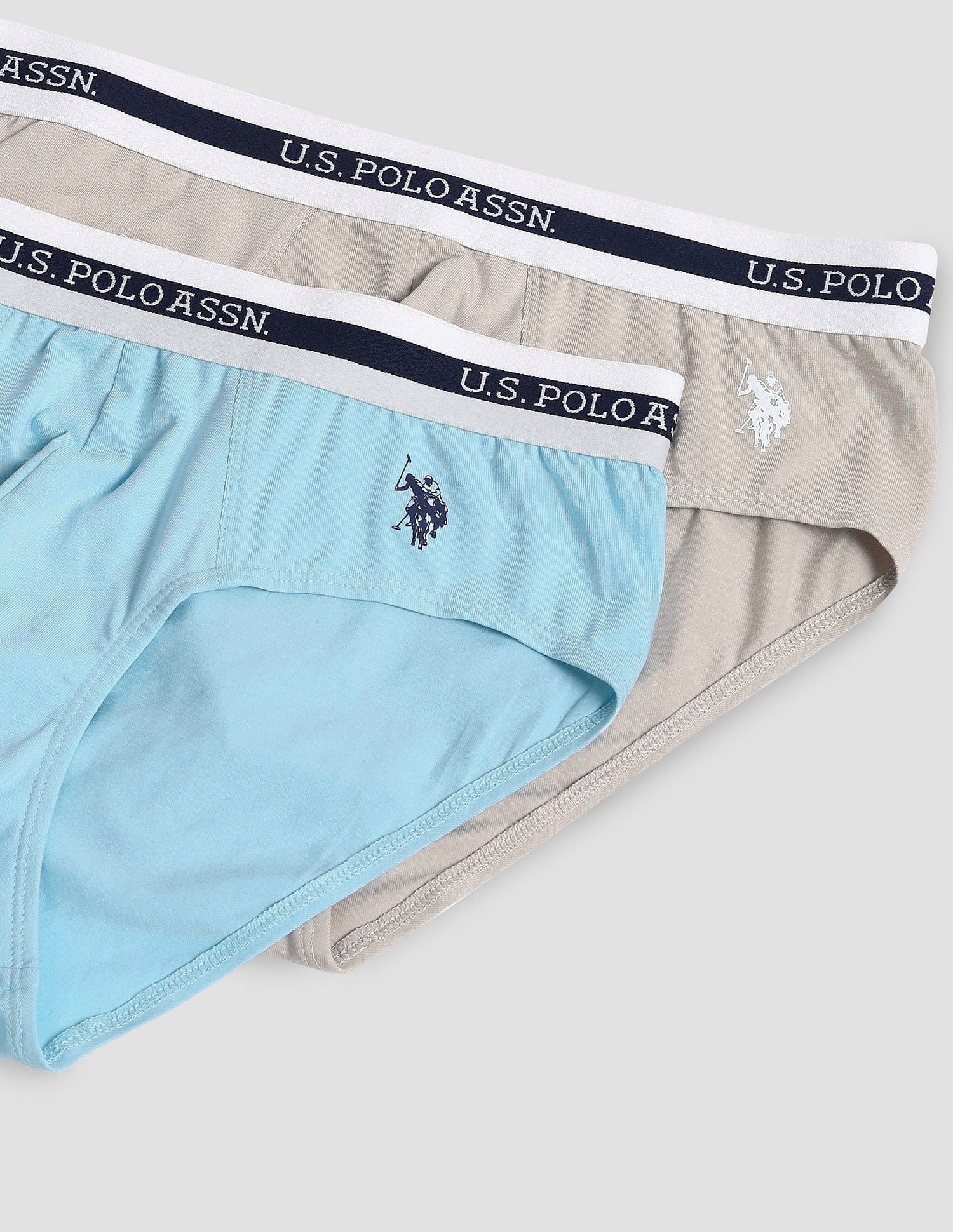 Elasticized Waist OEB09 Briefs - Pack Of 2 - Image 2