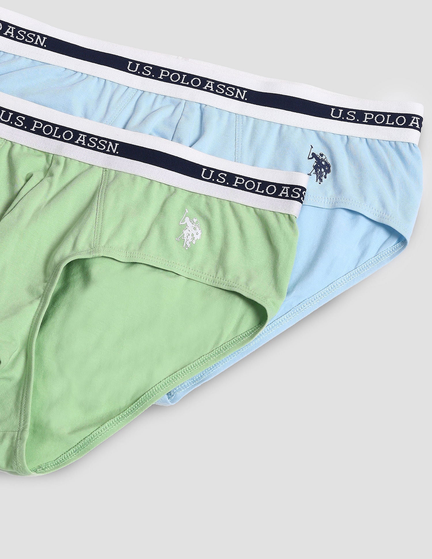 Elasticized Waist OEB09 Briefs - Pack Of 2 - Image 2