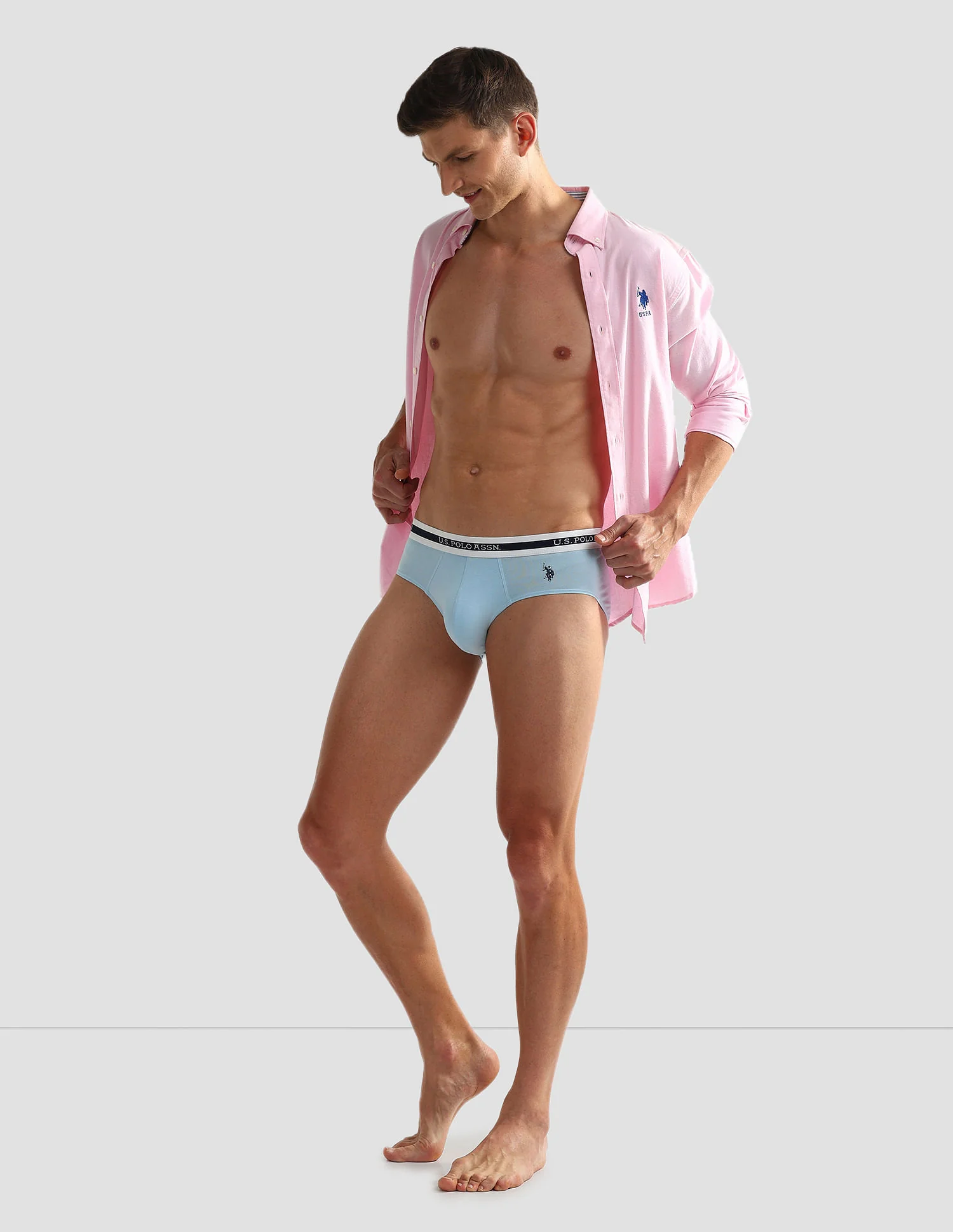 Elasticized Waist OEB09 Briefs - Pack Of 2 - Image 4