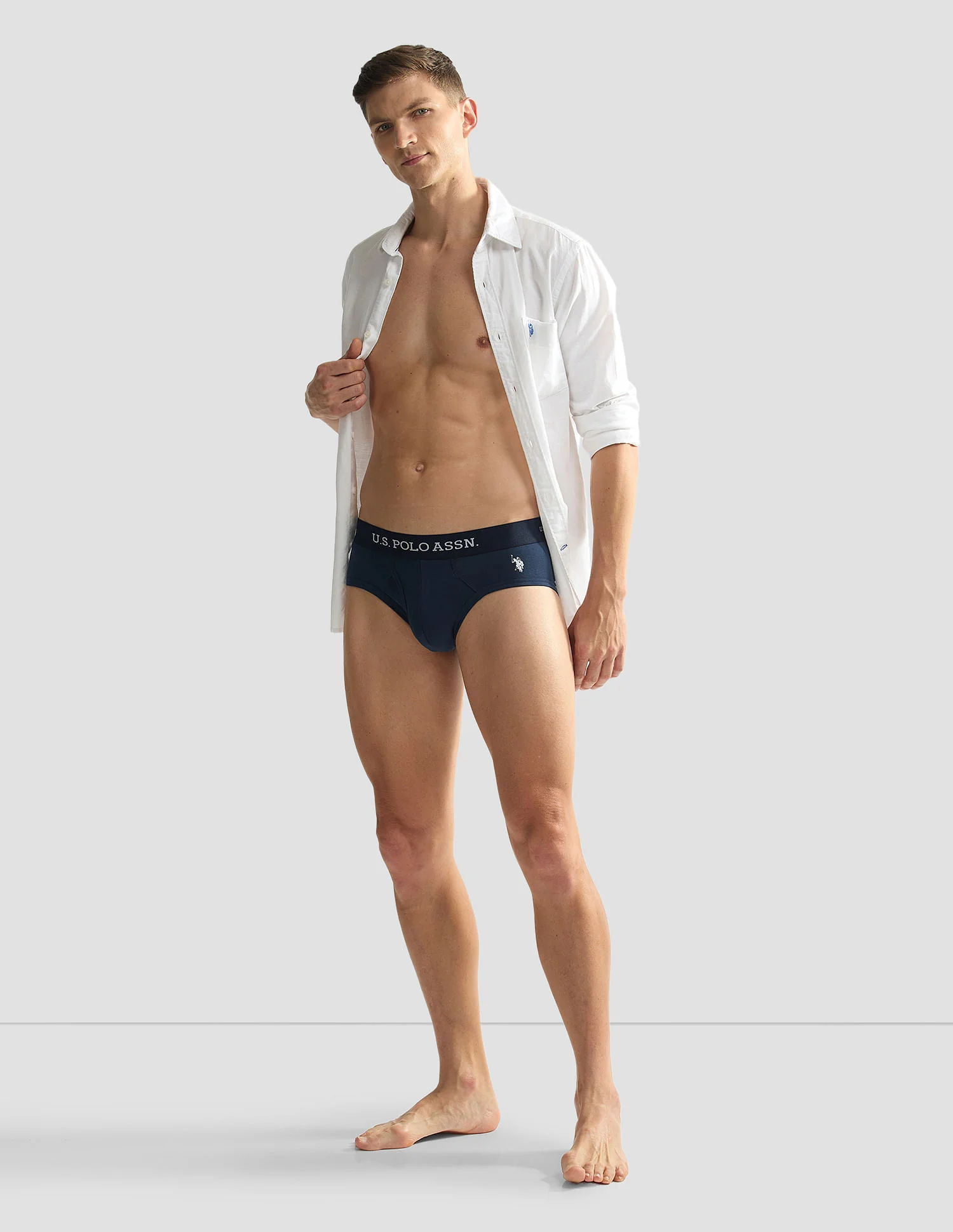 Elasticized Waist OEB11 Briefs - Pack Of 2 - Image 3
