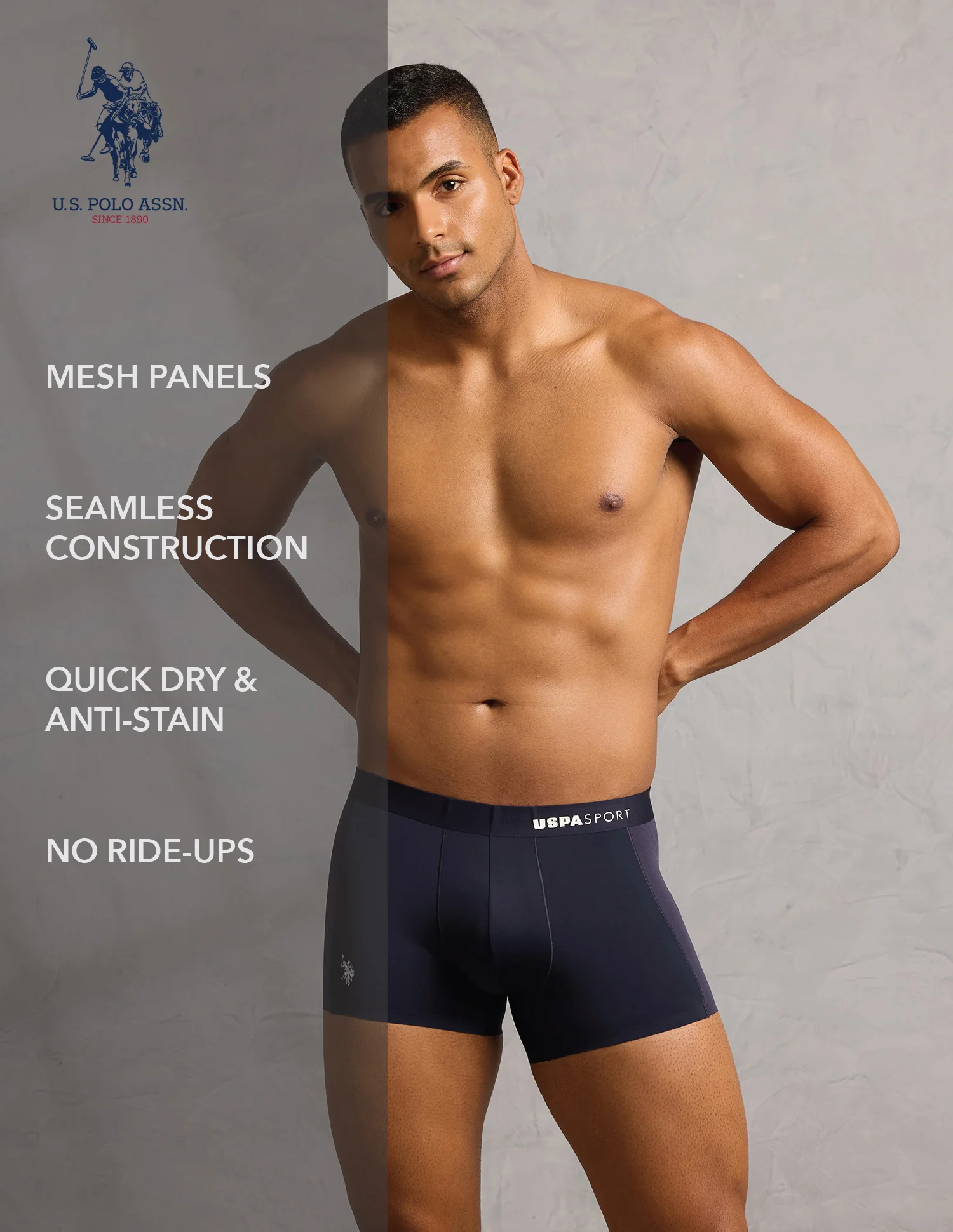 Micro Fibre Seamless High Stretch Trunk - Image 11