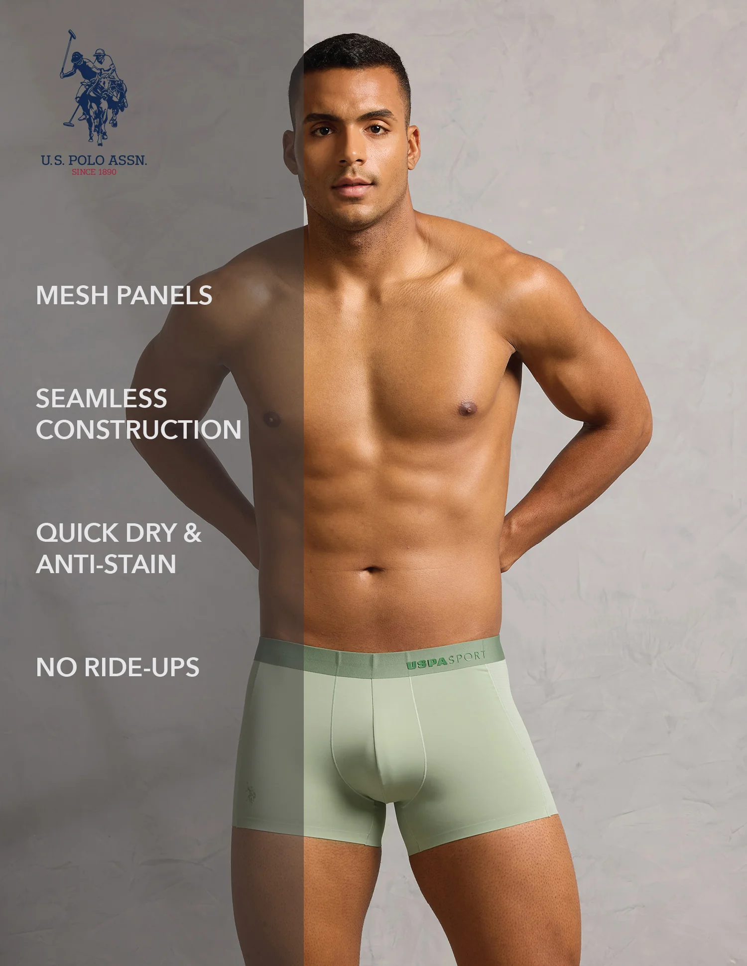 Micro Fibre Seamless High Stretch Trunk - Image 11