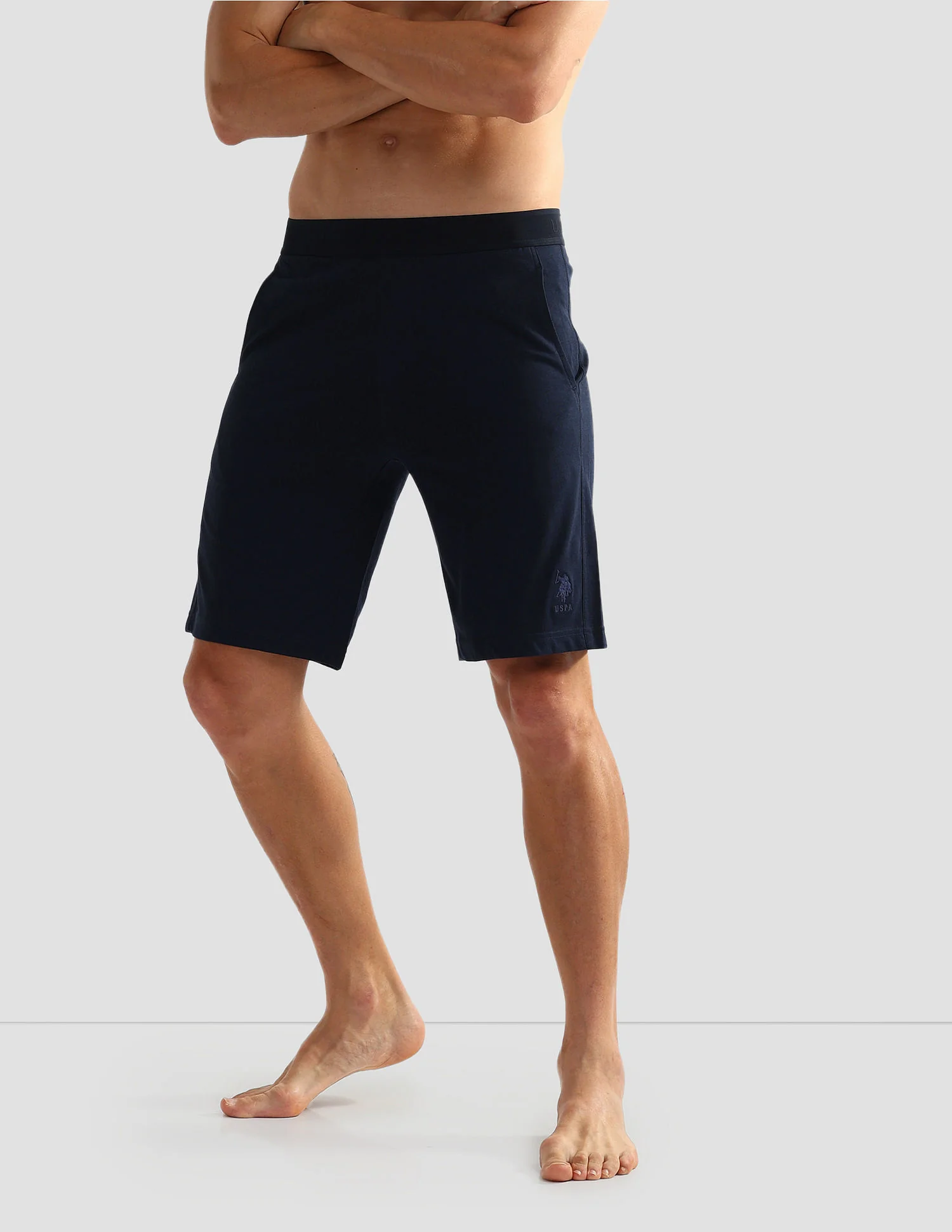 Mid Rise Solid LS001 Shorts - Pack Of 1 - Image 9