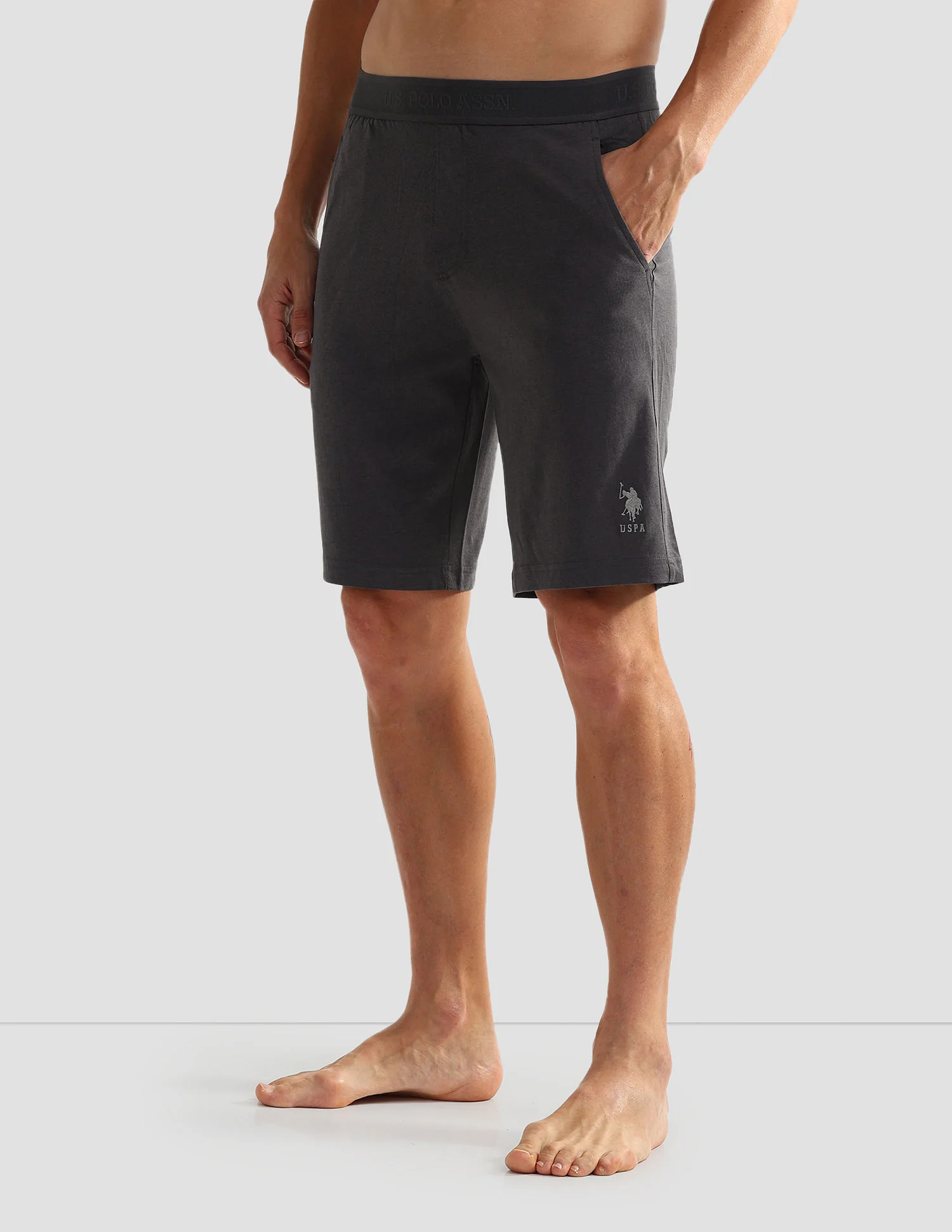Mid Rise Solid LS001 Shorts - Pack Of 1 - Image 4
