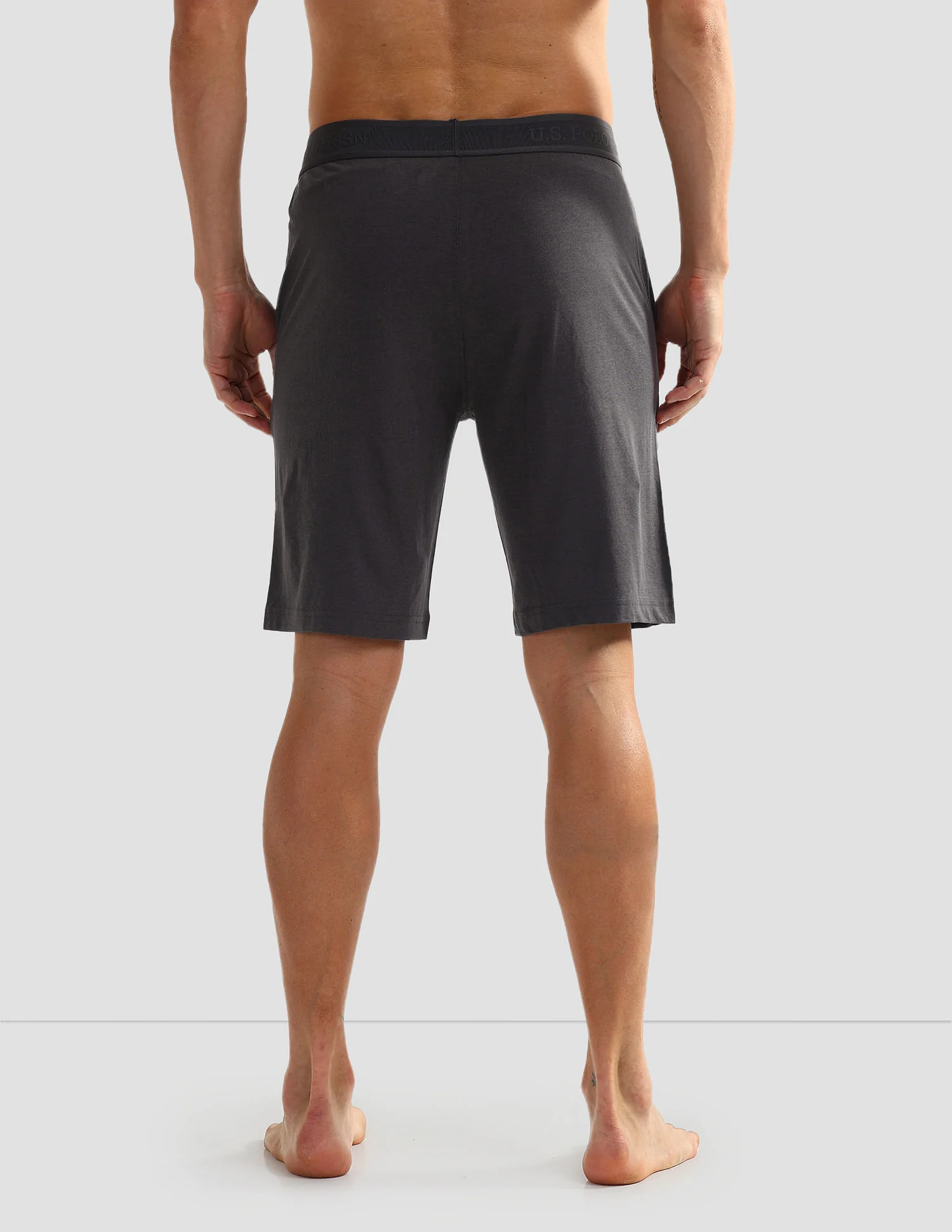 Mid Rise Solid LS001 Shorts - Pack Of 1 - Image 5