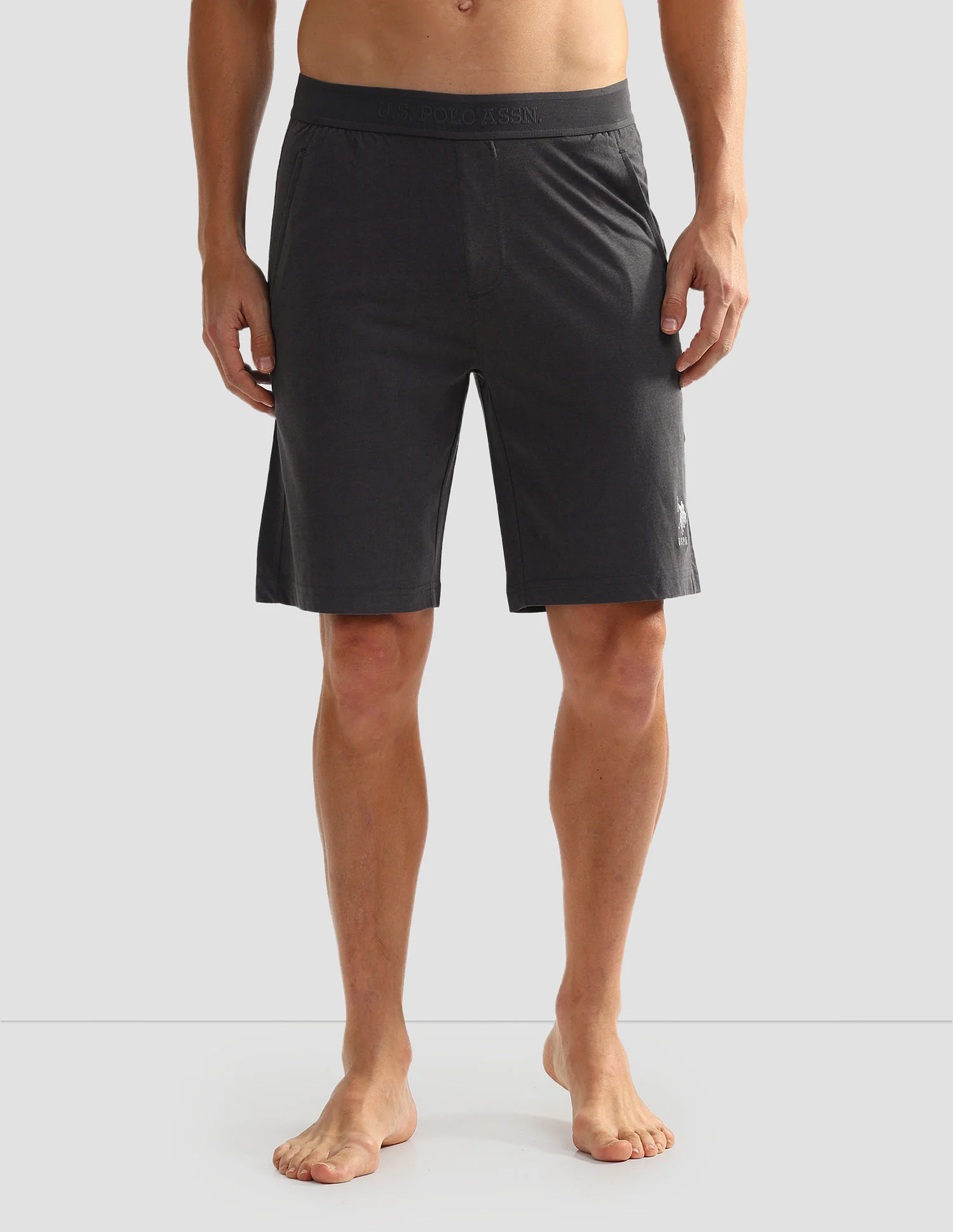 Mid Rise Solid LS001 Shorts - Pack Of 1 - Image 6