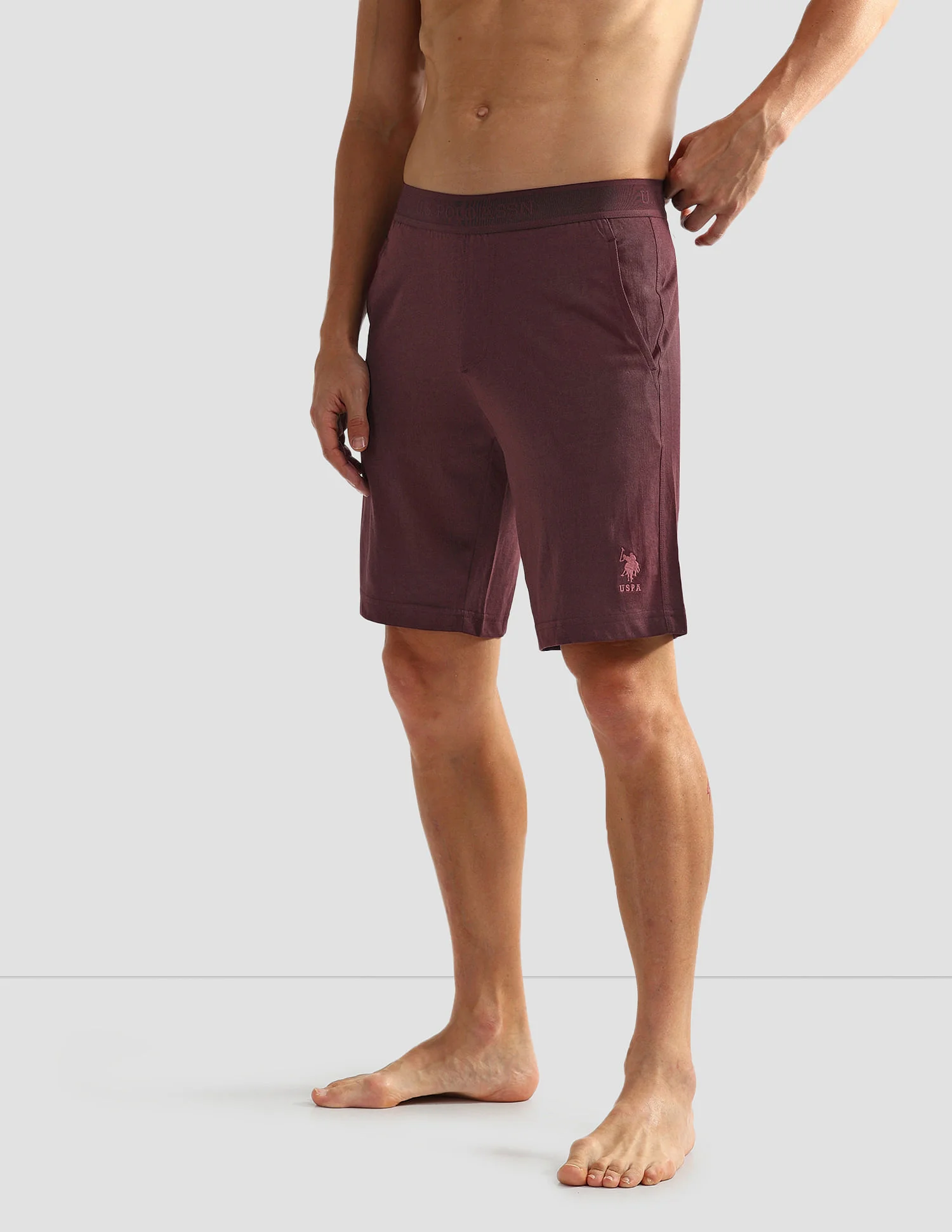 Mid Rise Solid LS001 Shorts - Pack Of 1 - Image 4