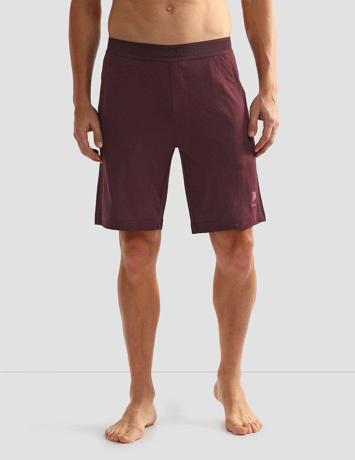 Mid Rise Solid LS001 Shorts - Pack Of 1 - Image 6