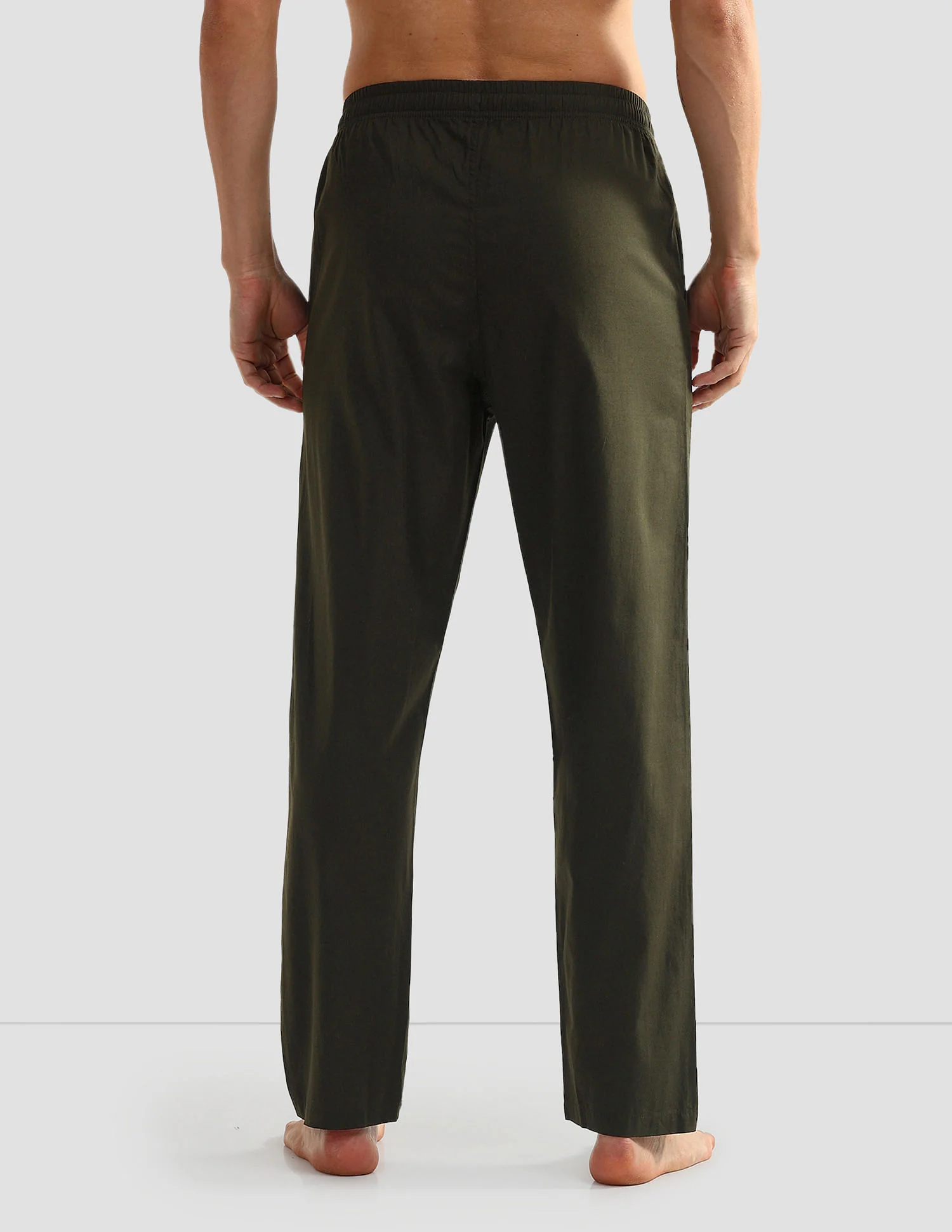 Men Lightweight Pure Cotton OELP6 Lounge Pants - Image 5