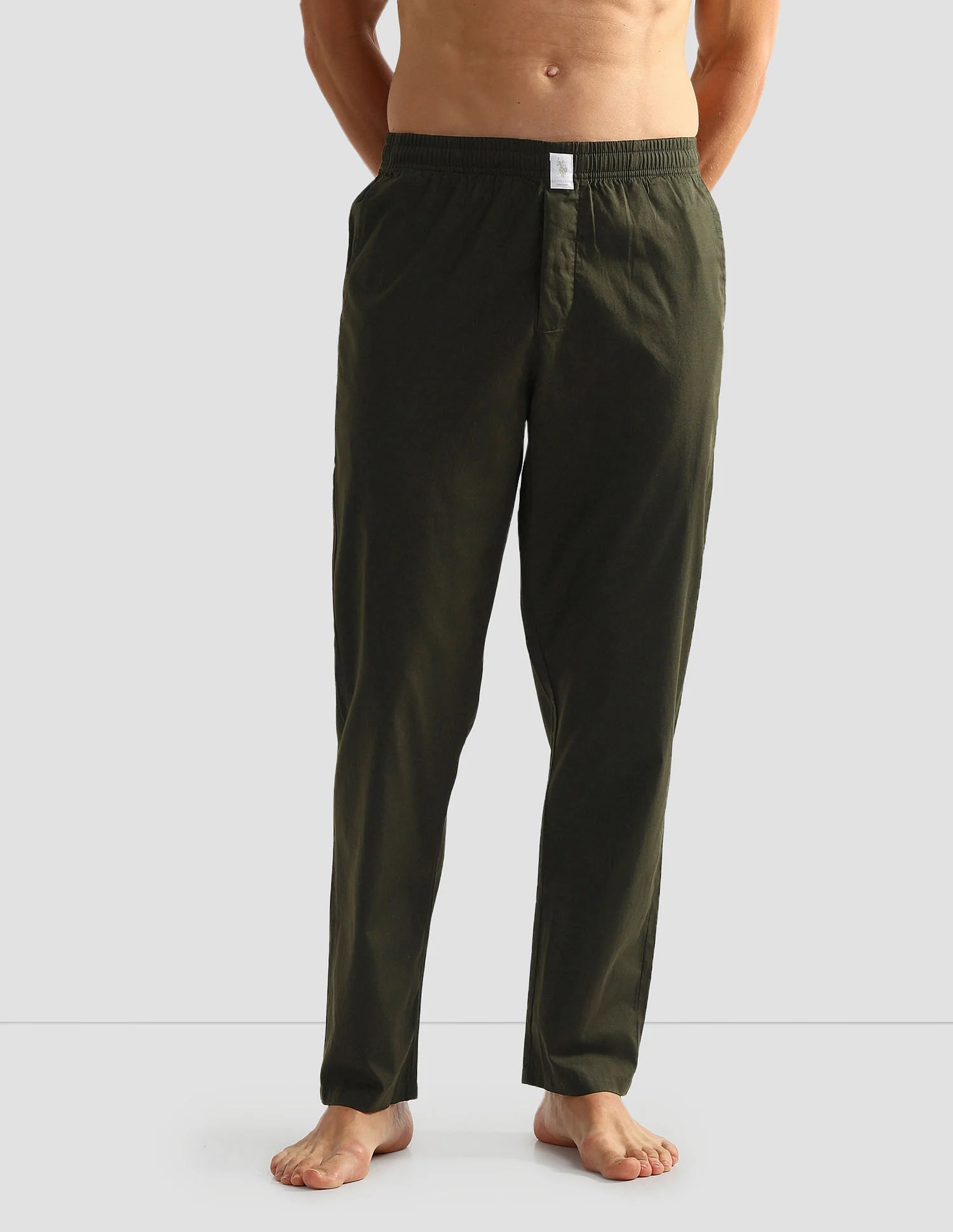Men Lightweight Pure Cotton OELP6 Lounge Pants - Image 6