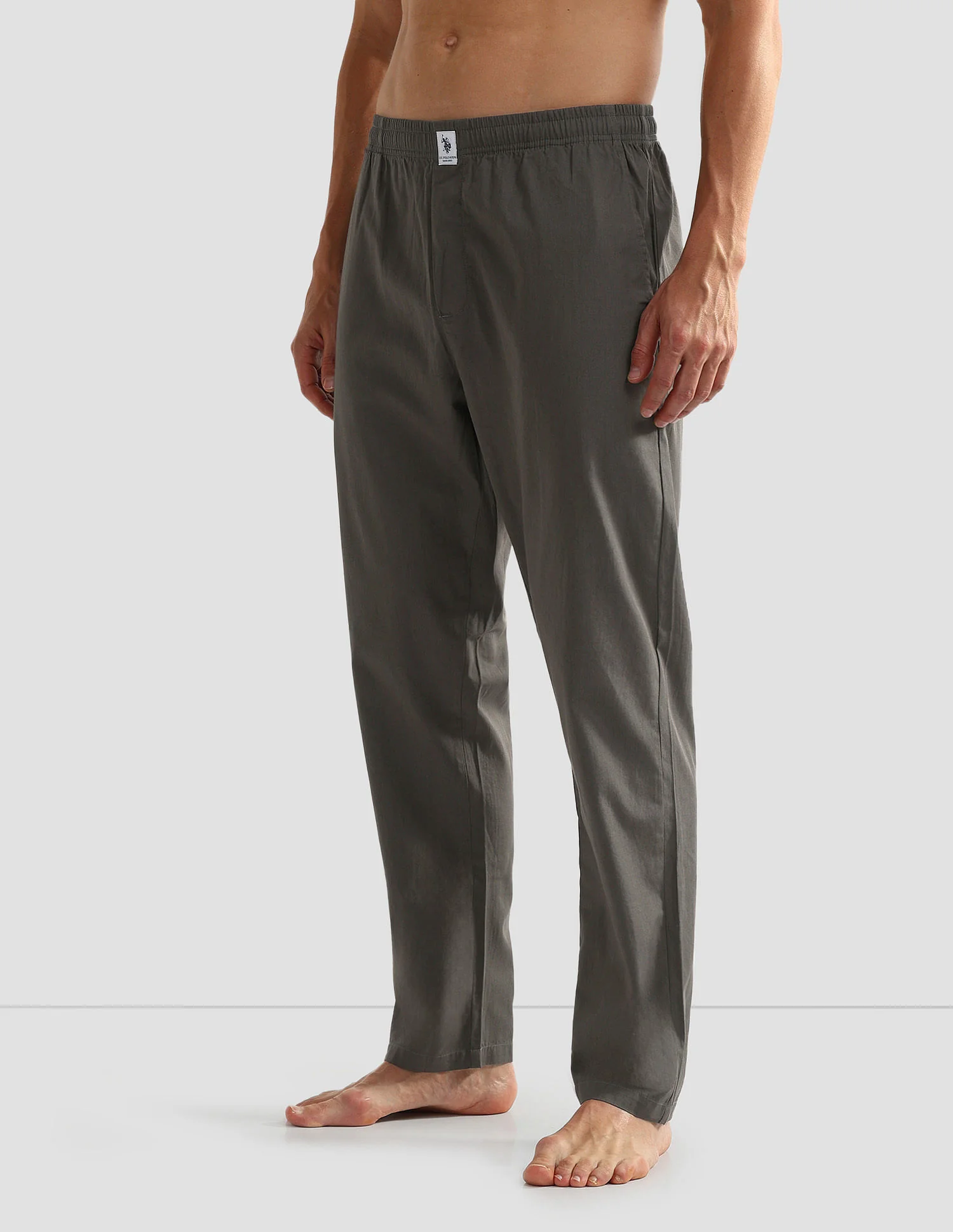 Men Lightweight Pure Cotton OELP6 Lounge Pants - Image 4