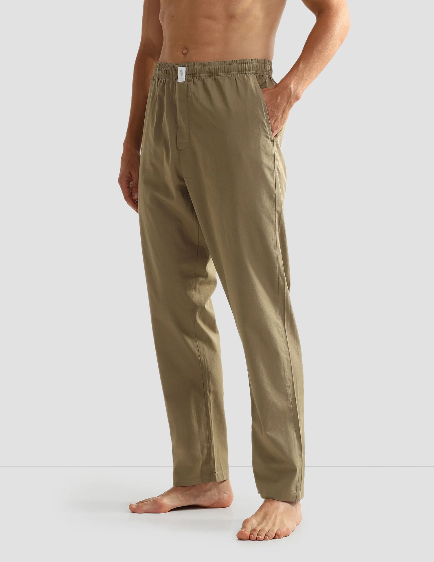 Men Lightweight Pure Cotton OELP6 Lounge Pants - Image 4