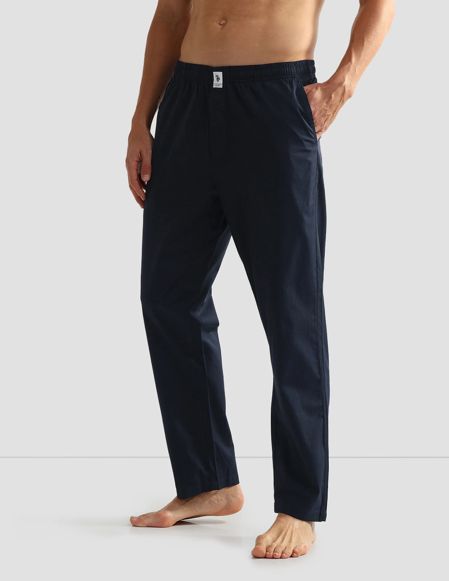 Men Lightweight Pure Cotton OELP6 Lounge Pants - Image 4