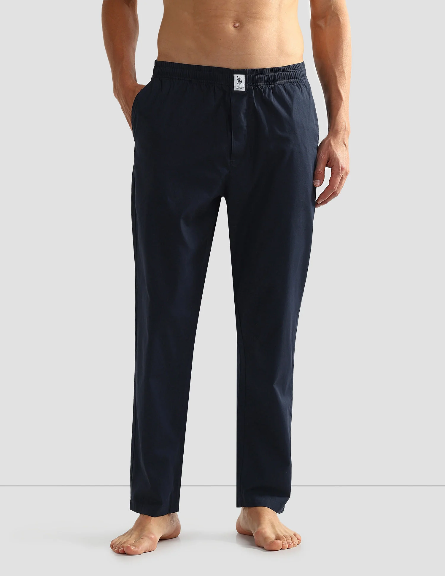 Men Lightweight Pure Cotton OELP6 Lounge Pants - Image 6