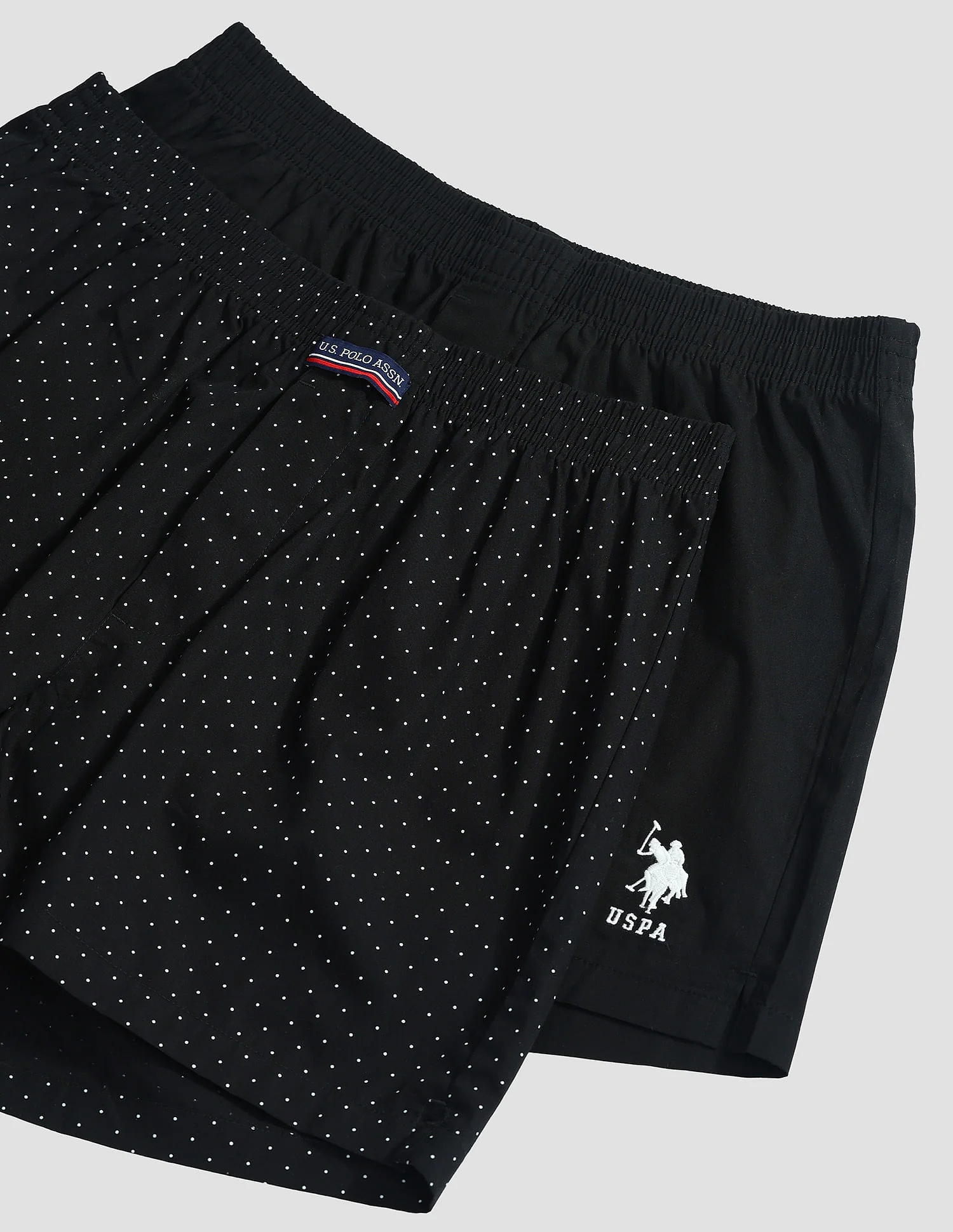Mid Rise Solid OEX05 Shorts - Pack Of 2 - Image 2
