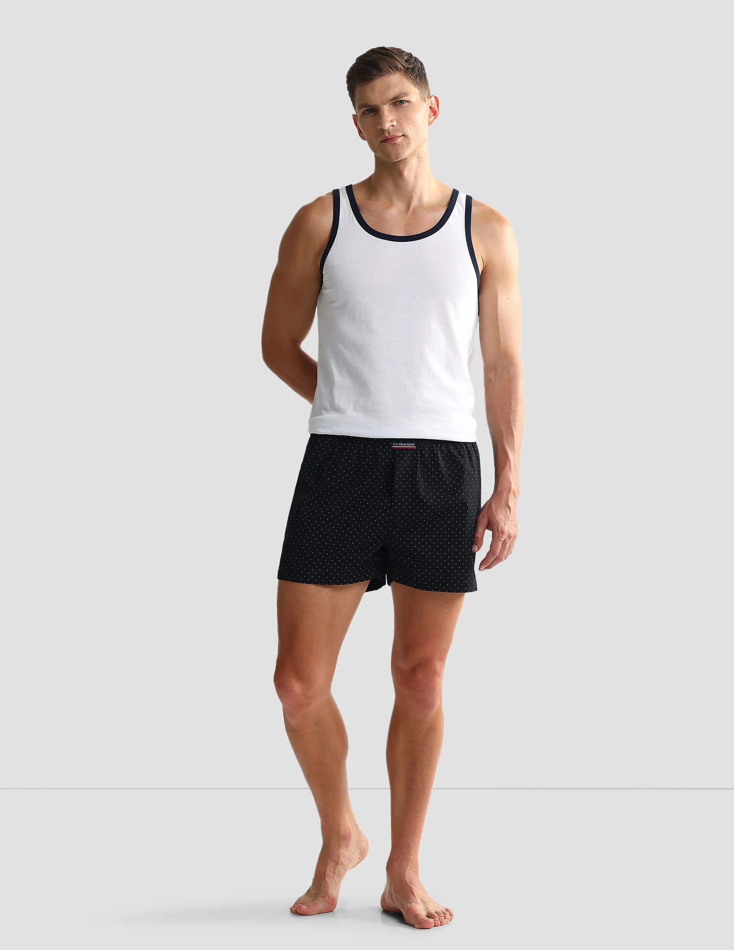 Mid Rise Solid OEX05 Shorts - Pack Of 2 - Image 3