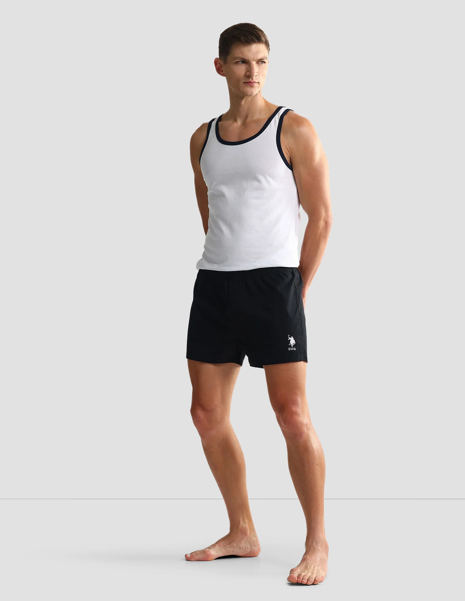 Mid Rise Solid OEX05 Shorts - Pack Of 2 - Image 4