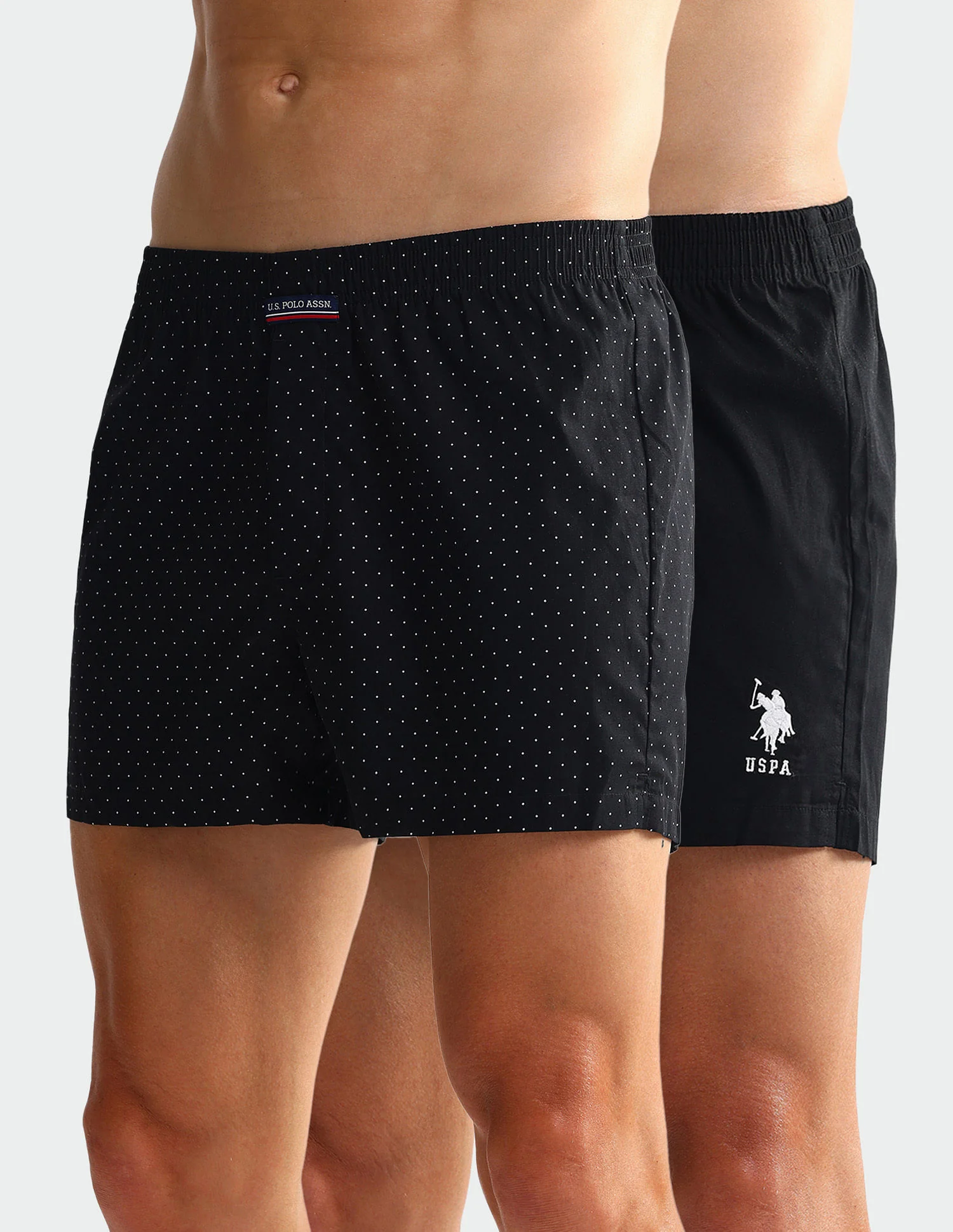 Mid Rise Solid OEX05 Shorts - Pack Of 2 - Image 7