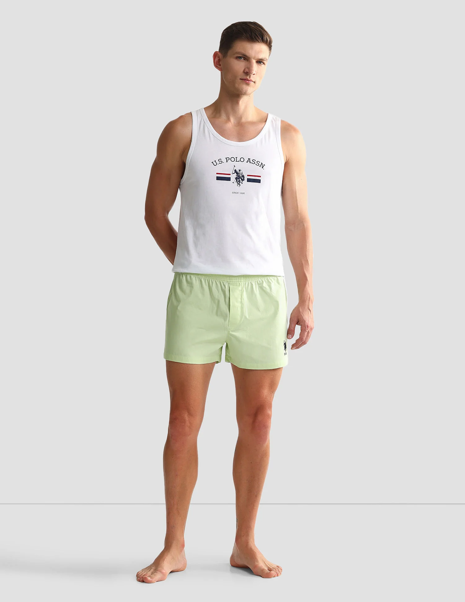 Mid Rise Solid OEX05 Shorts - Pack Of 2 - Image 3