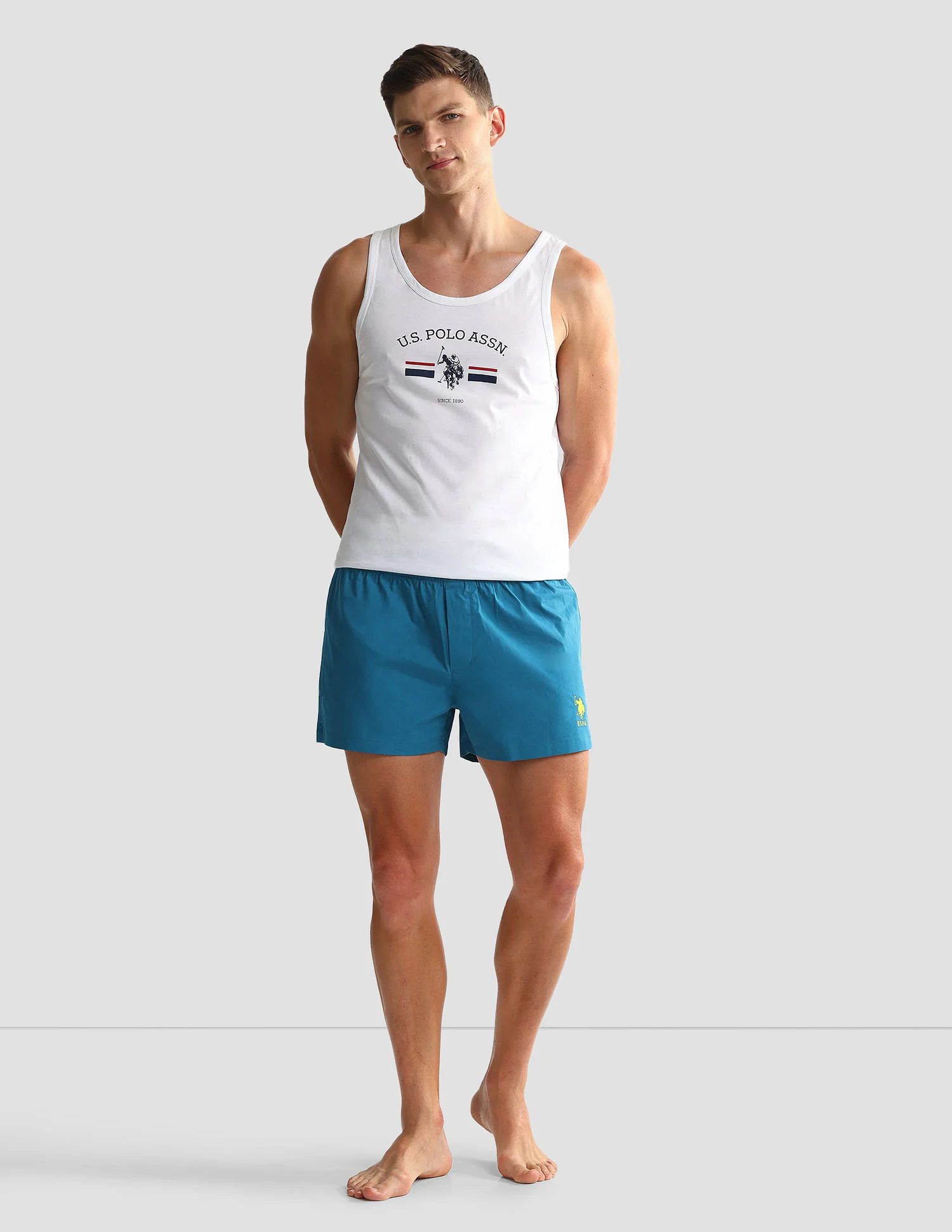Mid Rise Solid OEX05 Shorts - Pack Of 2 - Image 3