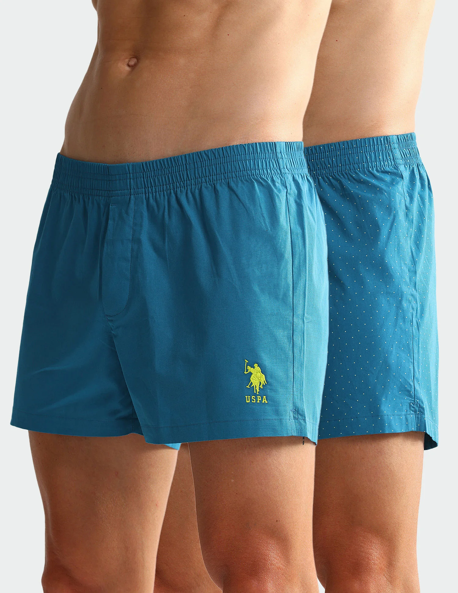 Mid Rise Solid OEX05 Shorts - Pack Of 2 - Image 7