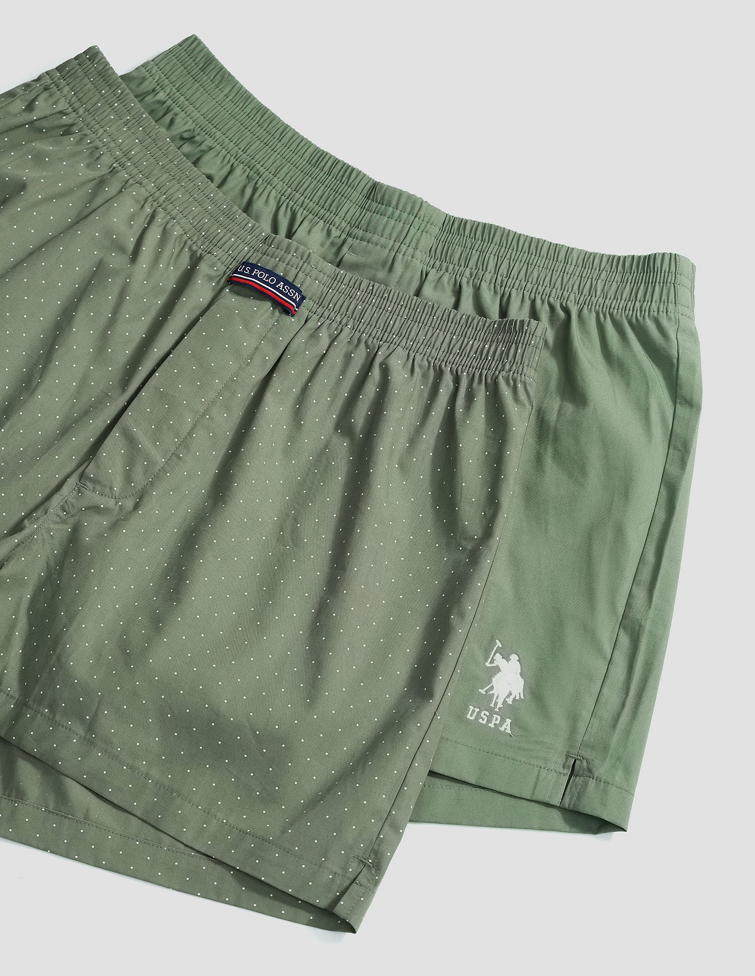Mid Rise Solid OEX05 Shorts - Pack Of 2 - Image 2