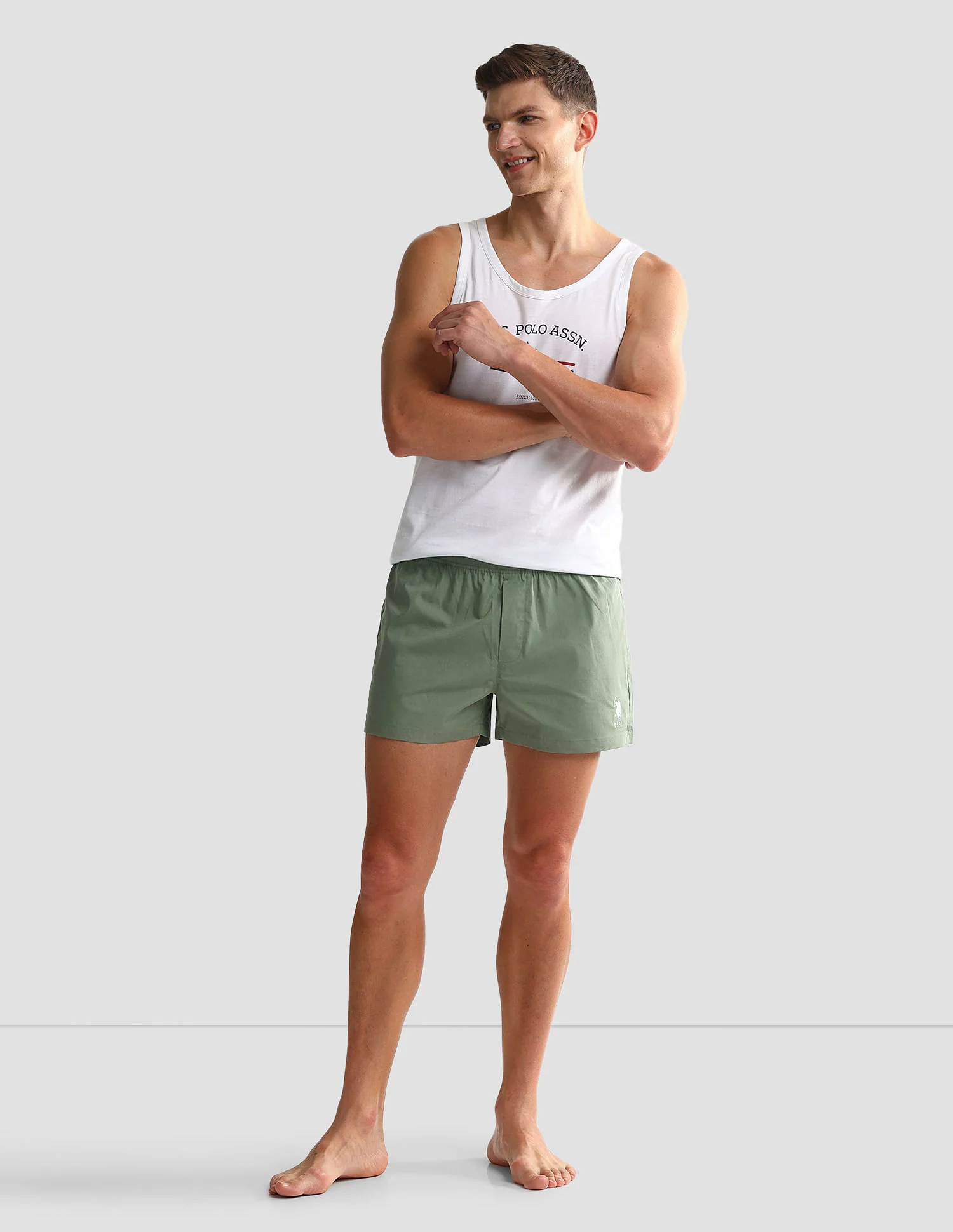 Mid Rise Solid OEX05 Shorts - Pack Of 2 - Image 3