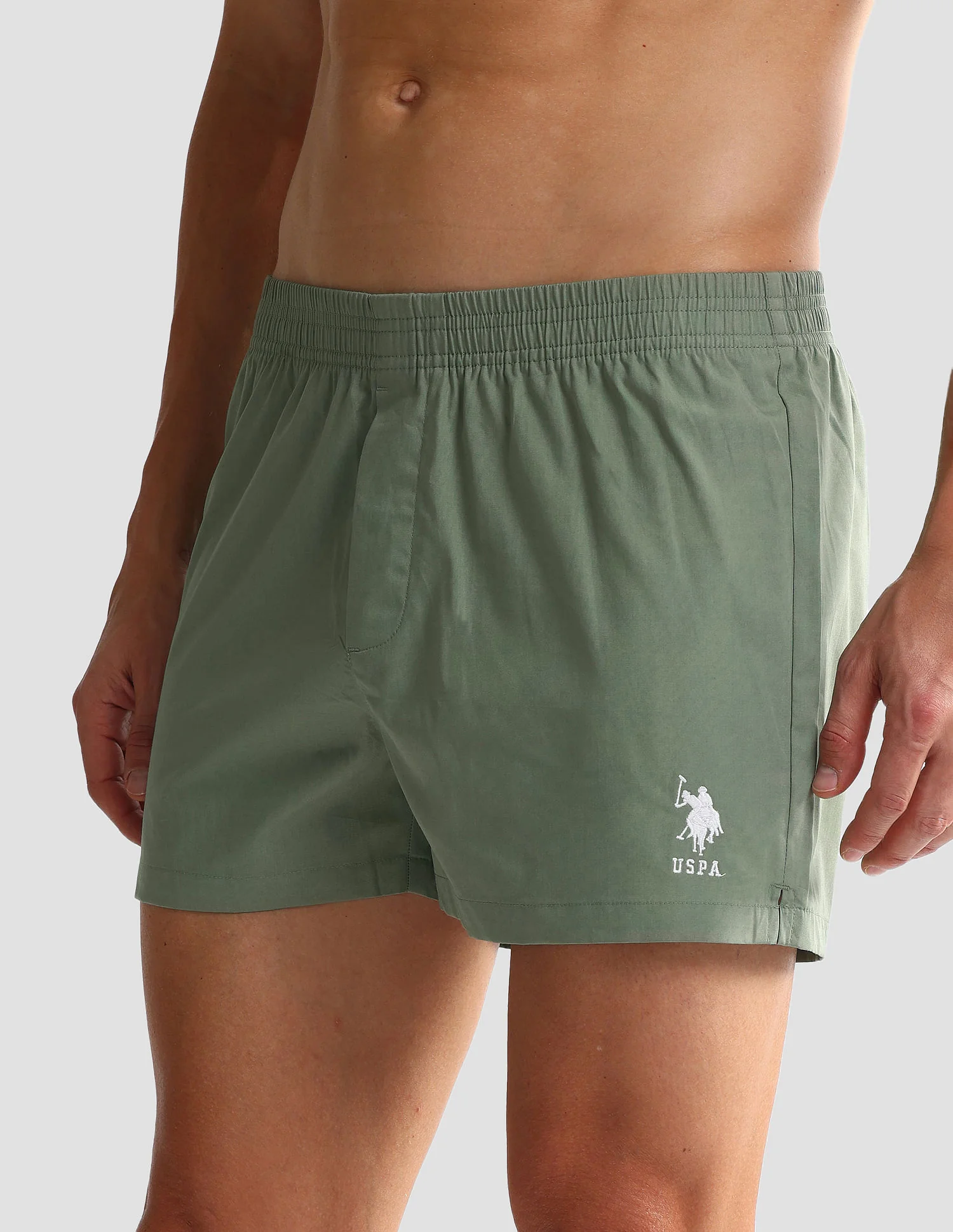 Mid Rise Solid OEX05 Shorts - Pack Of 2 - Image 5