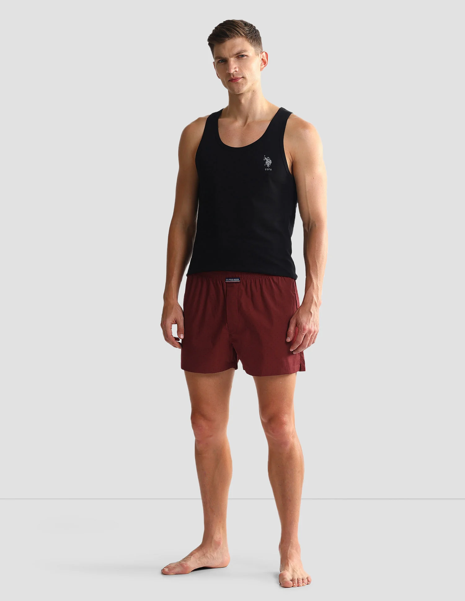 Mid Rise Solid OEX05 Shorts - Pack Of 2 - Image 3