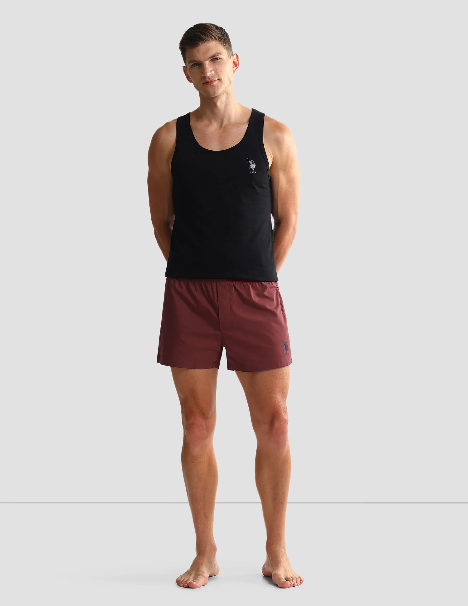 Mid Rise Solid OEX05 Shorts - Pack Of 2 - Image 4