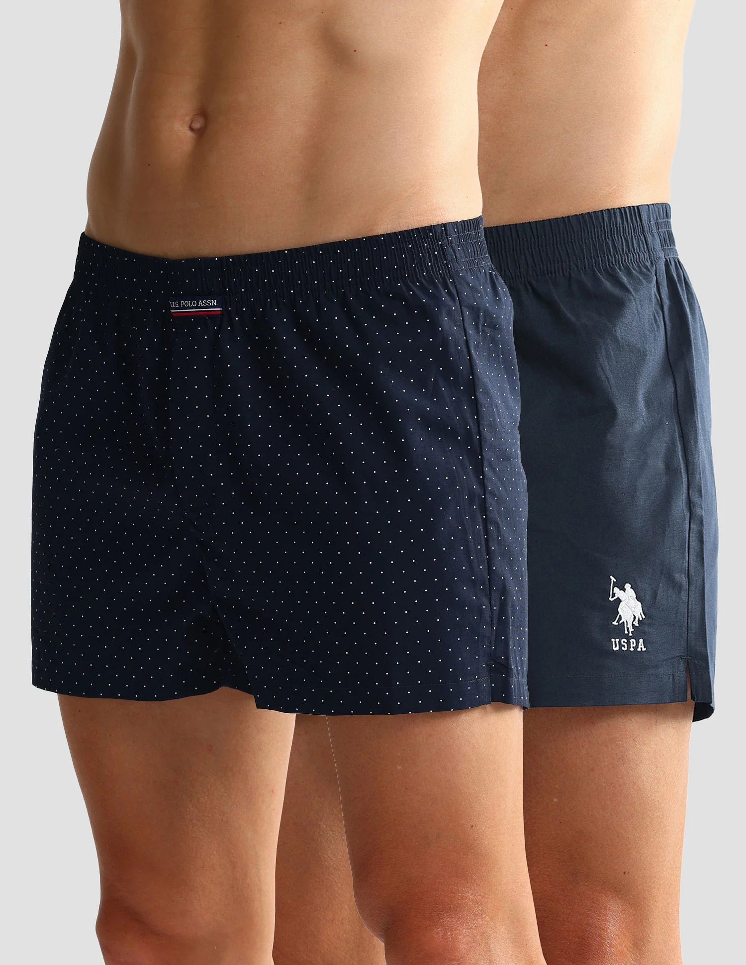 Mid Rise Solid OEX05 Shorts - Pack Of 2 - Image 7