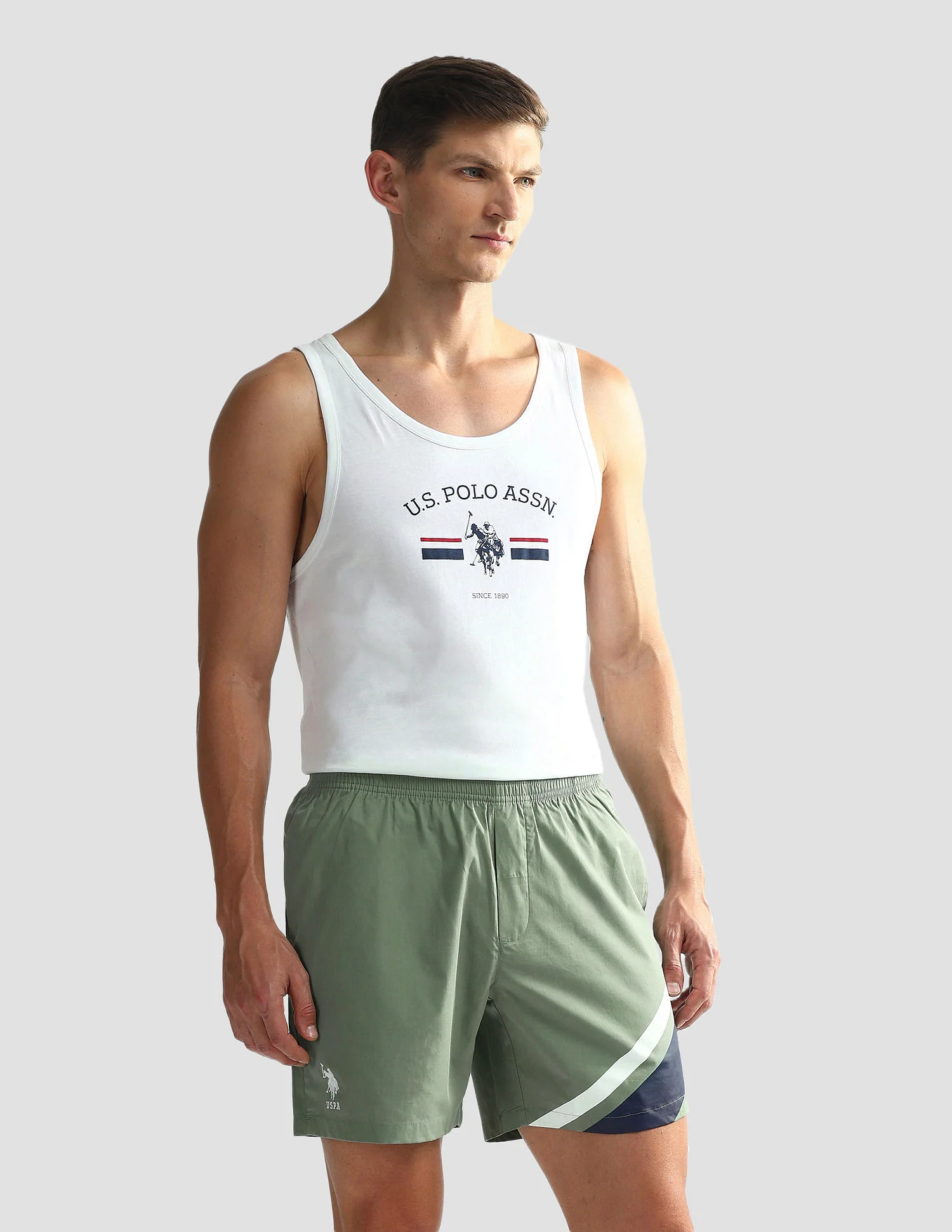 Mid Rise Solid OEX06 Shorts - Pack Of 1
