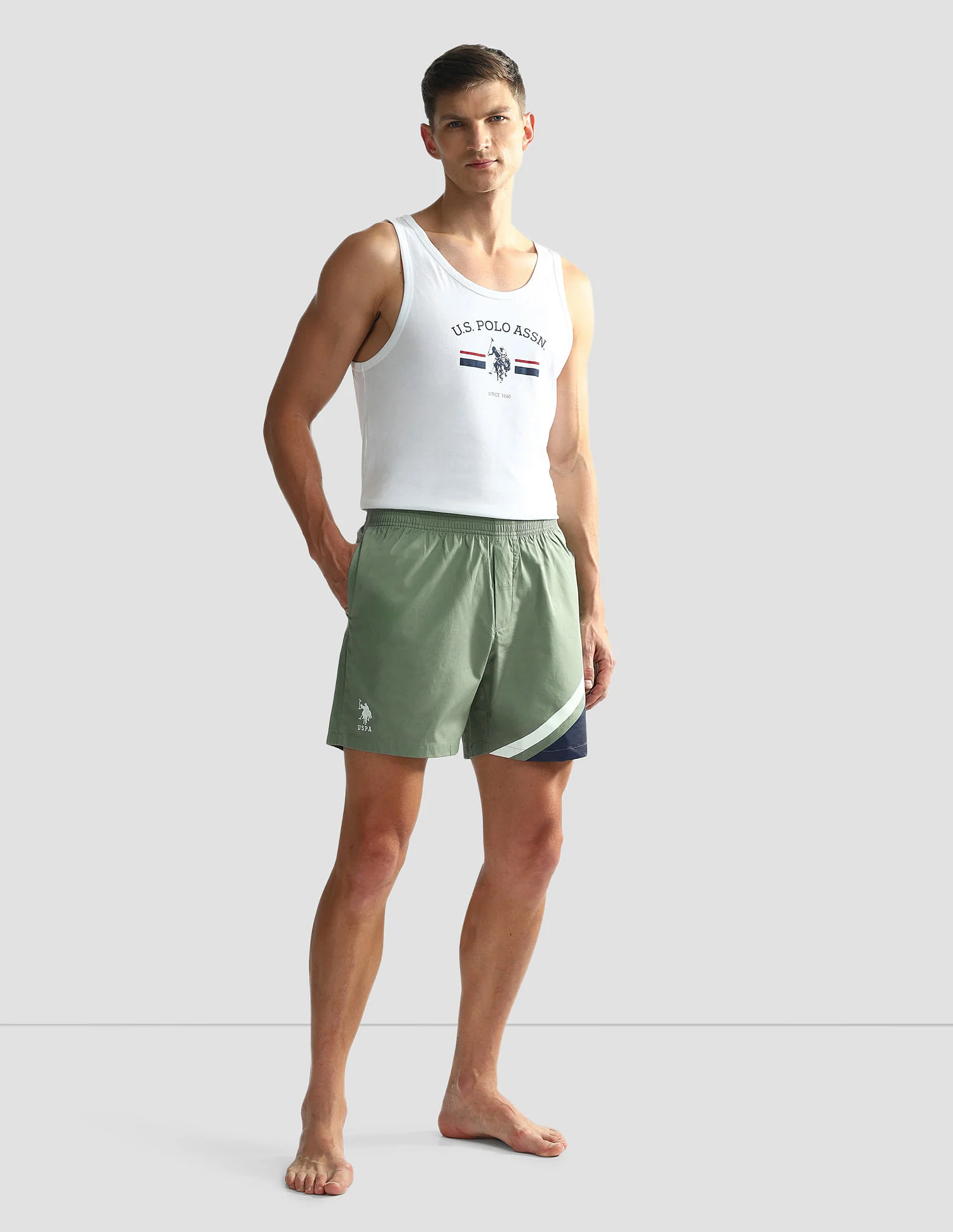 Mid Rise Solid OEX06 Shorts - Pack Of 1 - Image 3