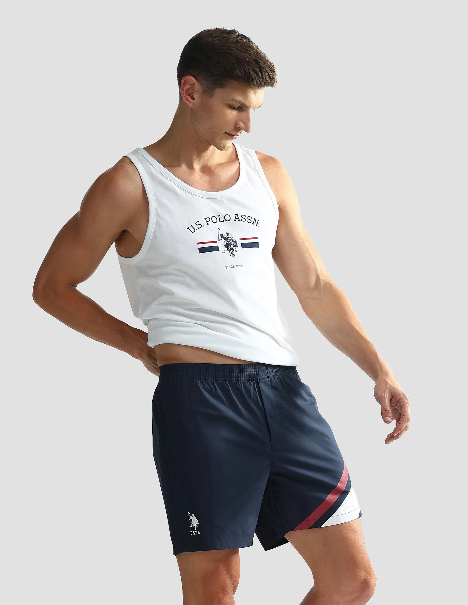 Mid Rise Solid OEX06 Shorts - Pack Of 1