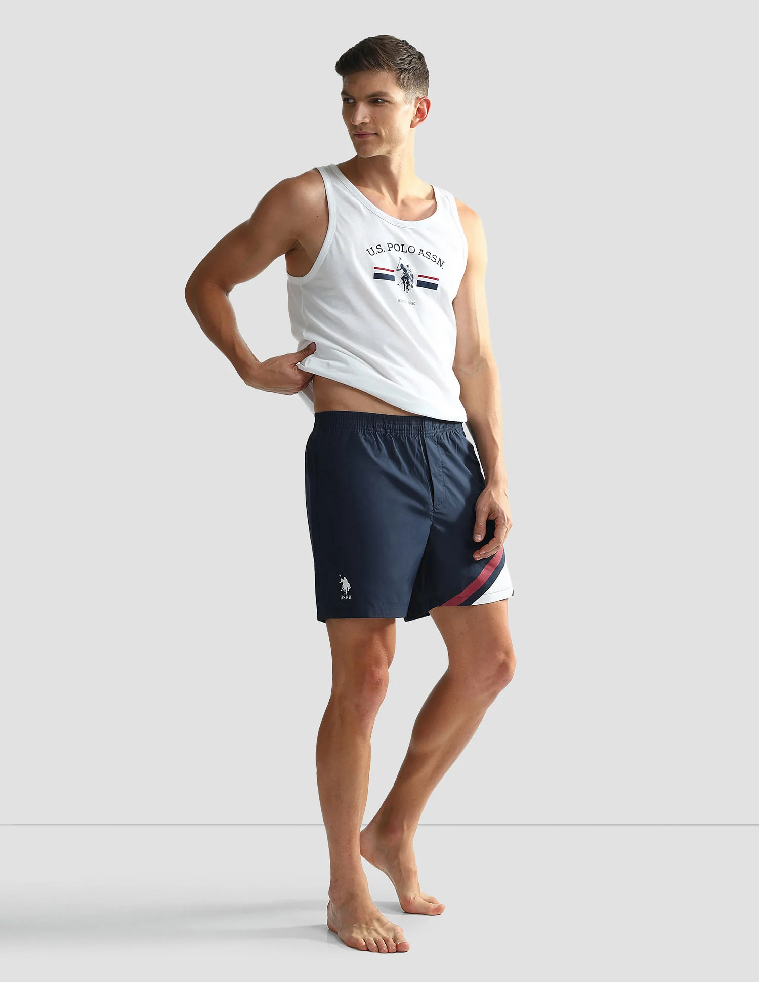 Mid Rise Solid OEX06 Shorts - Pack Of 1 - Image 3
