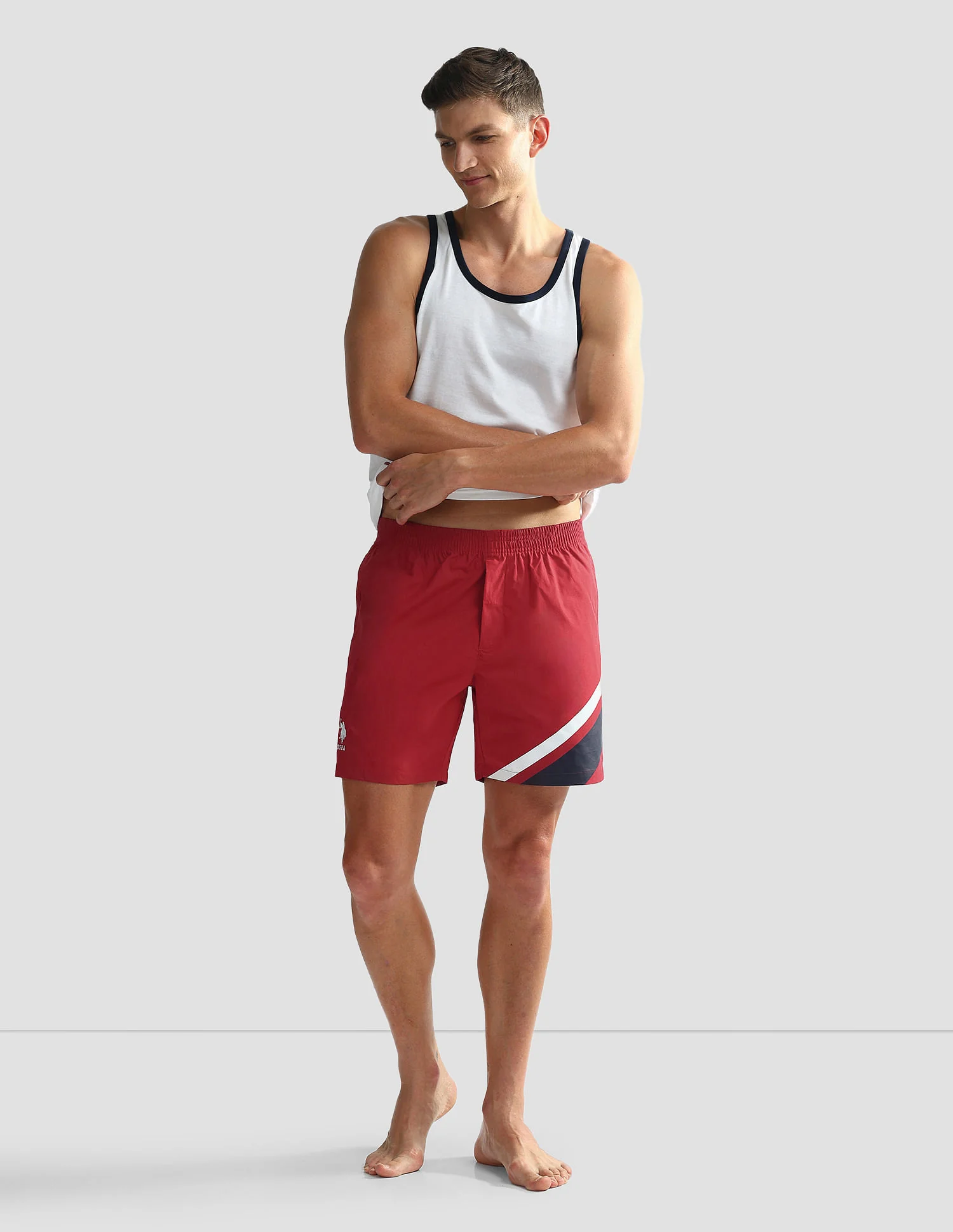 Mid Rise Solid OEX06 Shorts - Pack Of 1 - Image 3
