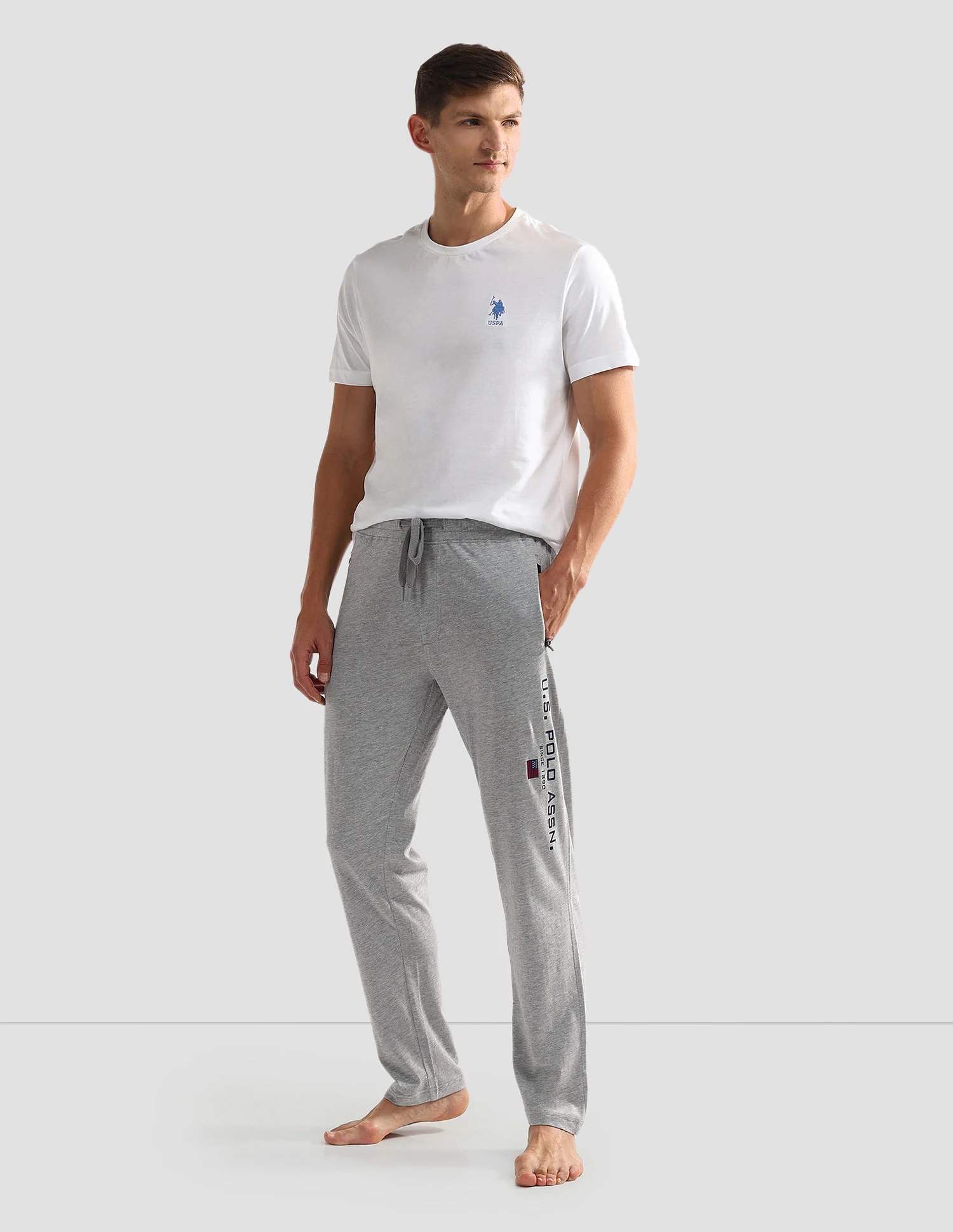 Mid Rise Solid OR002 Lounge Track Pants - Pack Of 1 - Image 3