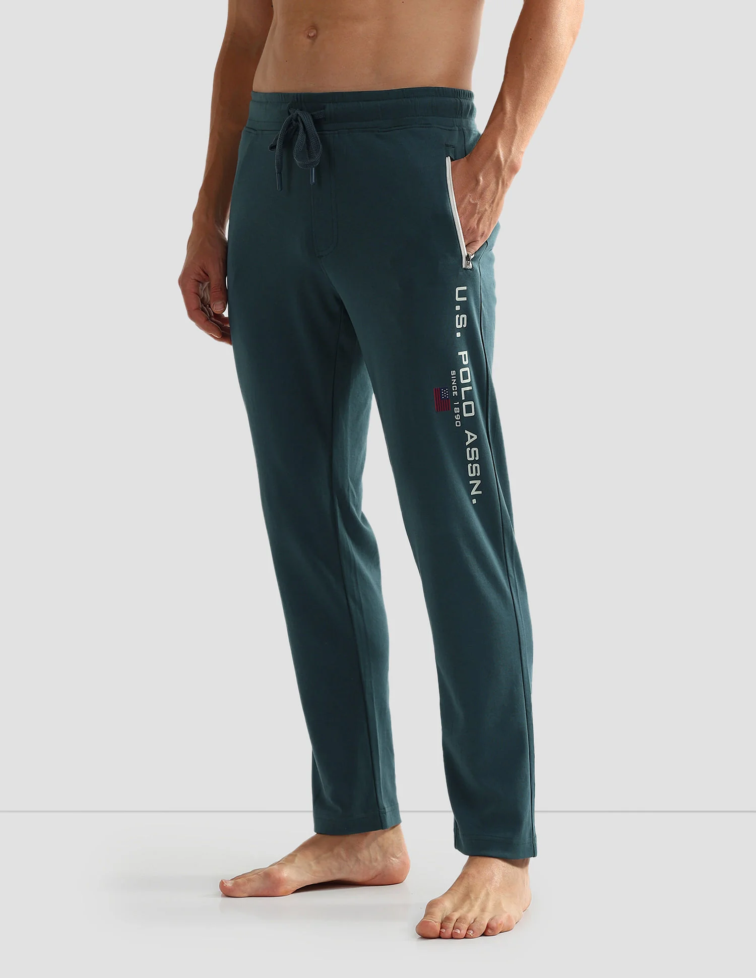 Mid Rise Solid OR002 Lounge Track Pants - Pack Of 1 - Image 4