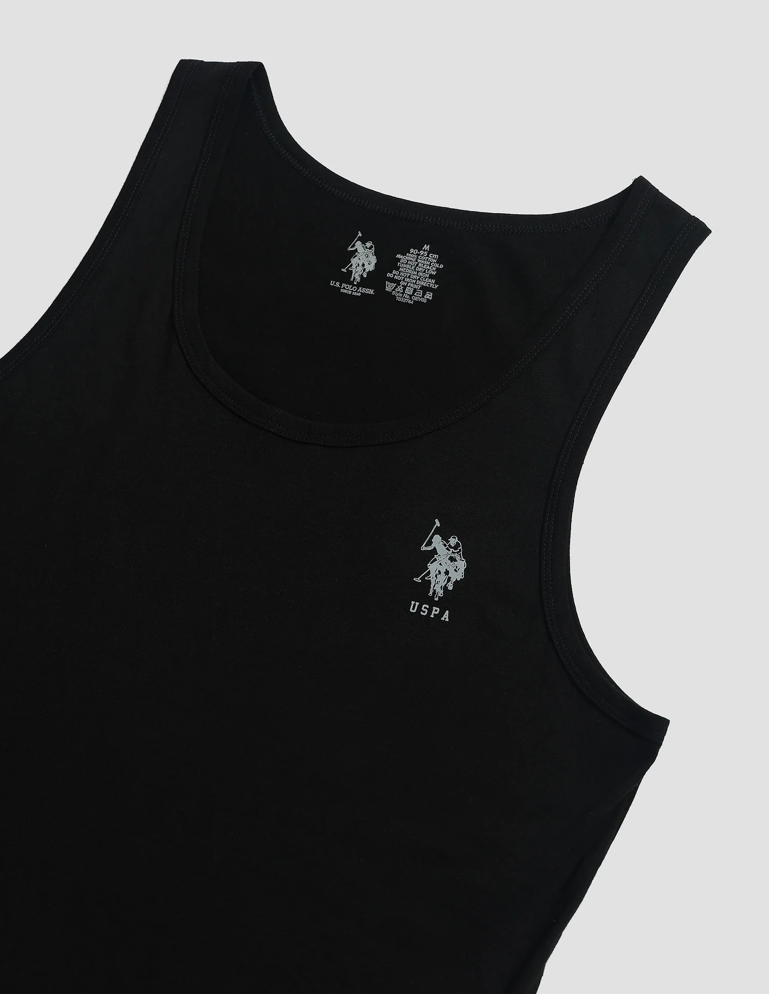 Pack Of 2 Men Scoop Neck Sleeveless Cotton Innerwear Vests - Image 8