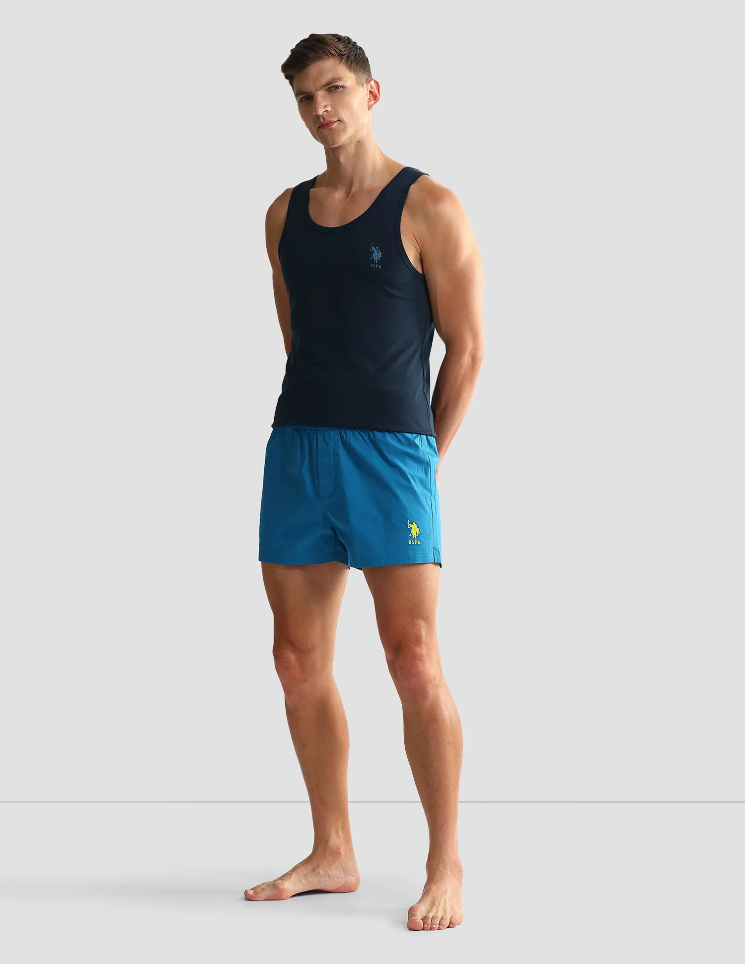 Solid Cotton OEV05 Vest - Pack Of 2 - Image 4