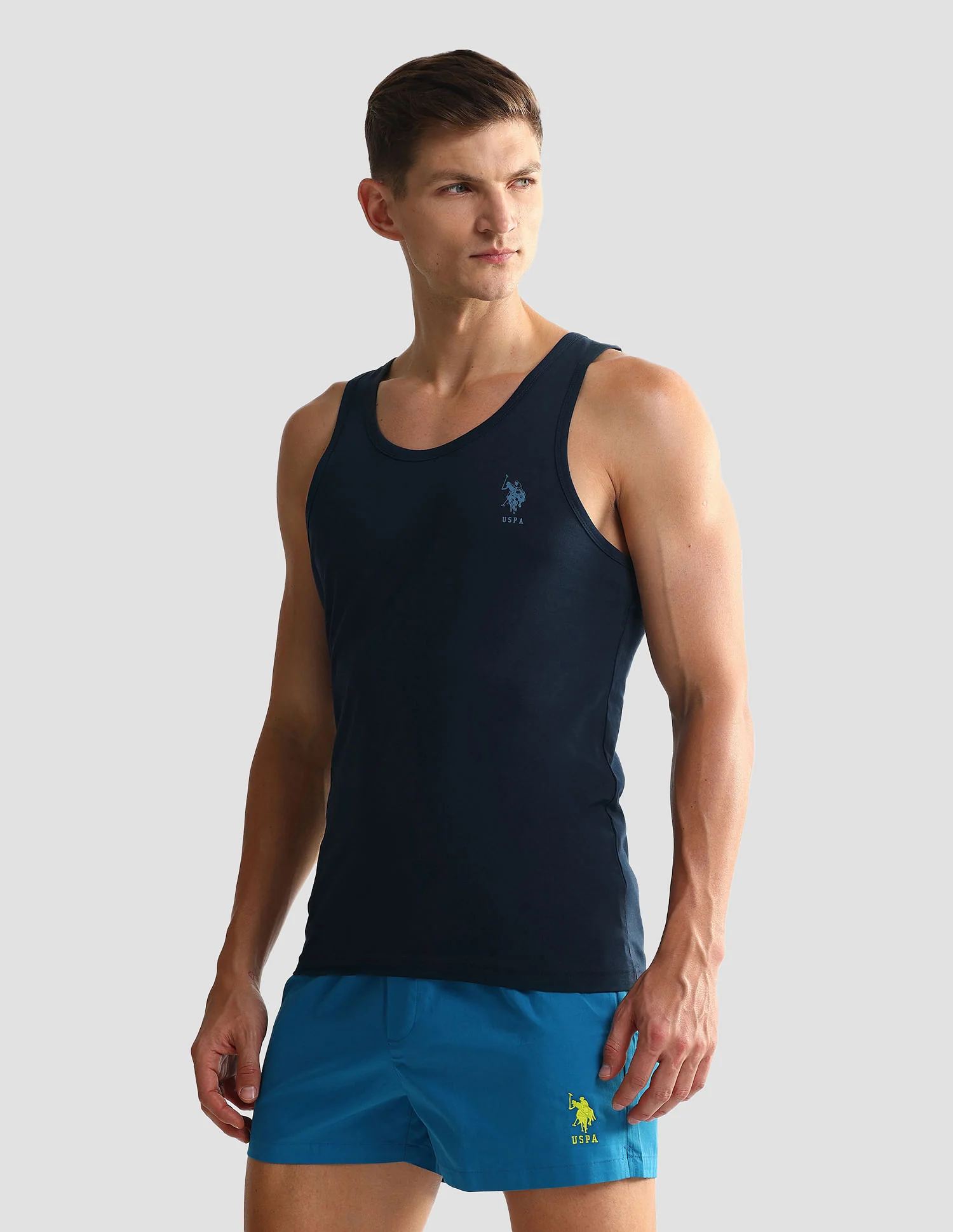 Solid Cotton OEV05 Vest - Pack Of 2 - Image 5