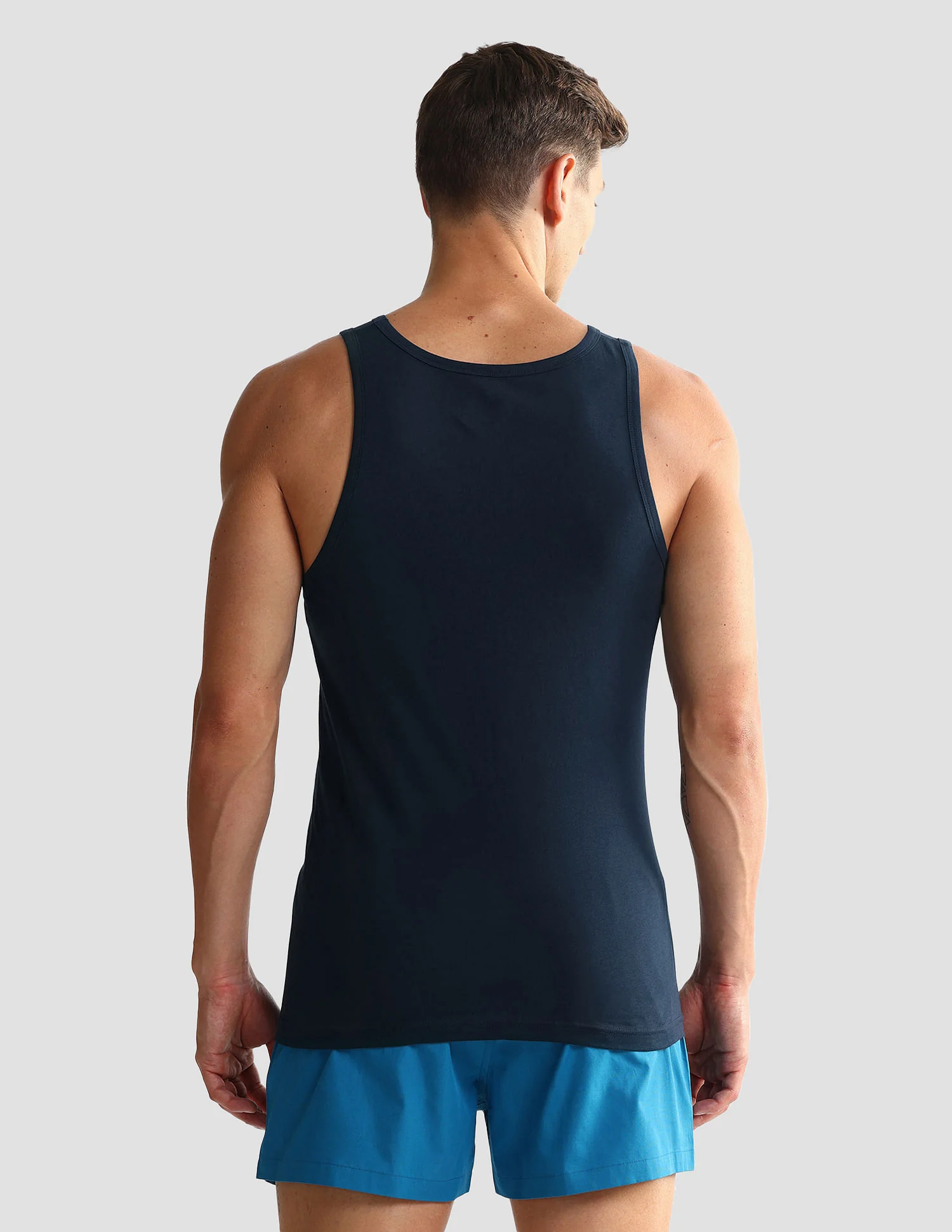 Solid Cotton OEV05 Vest - Pack Of 2 - Image 6