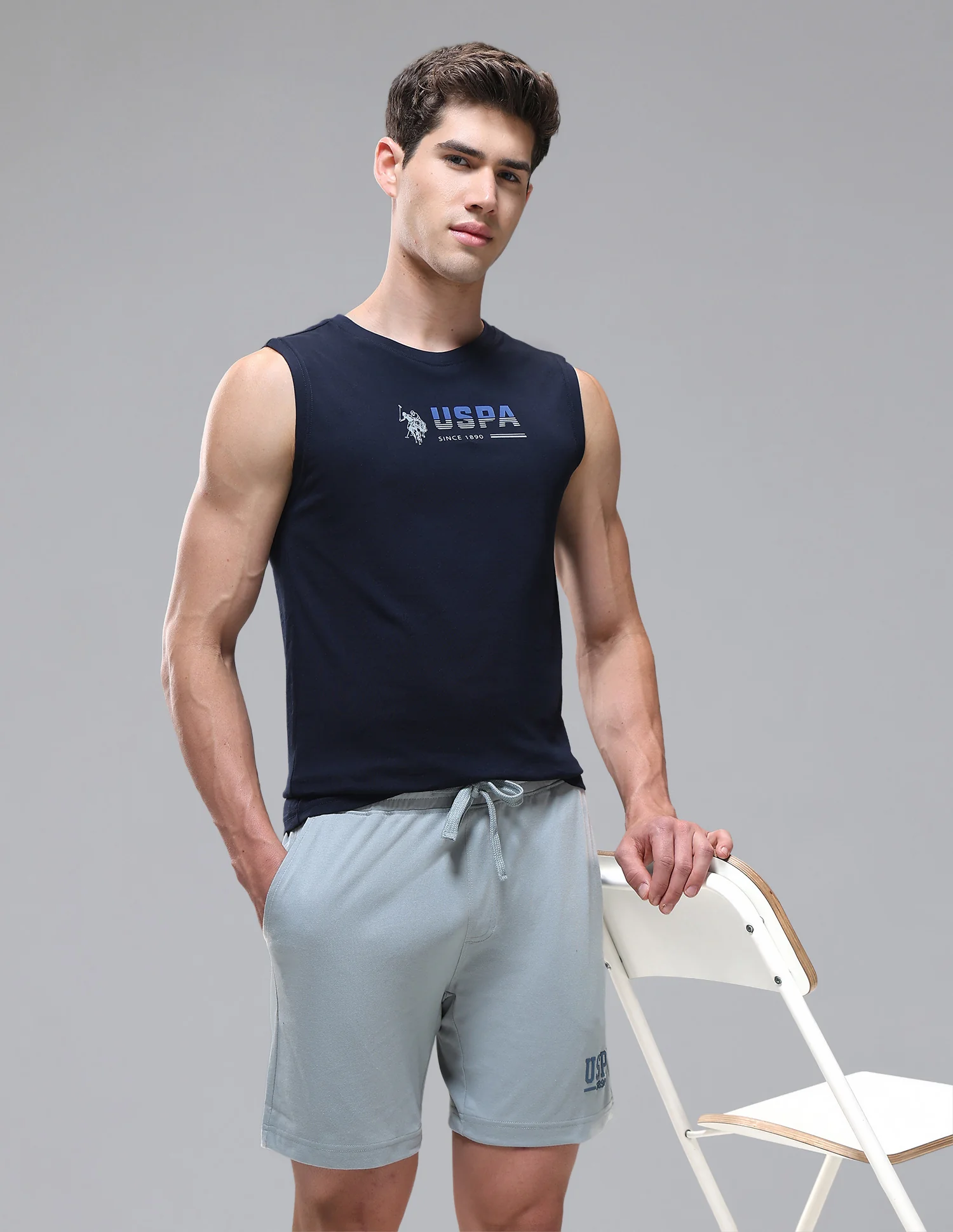 Solid Cotton OEV06 Vest - Pack Of 1