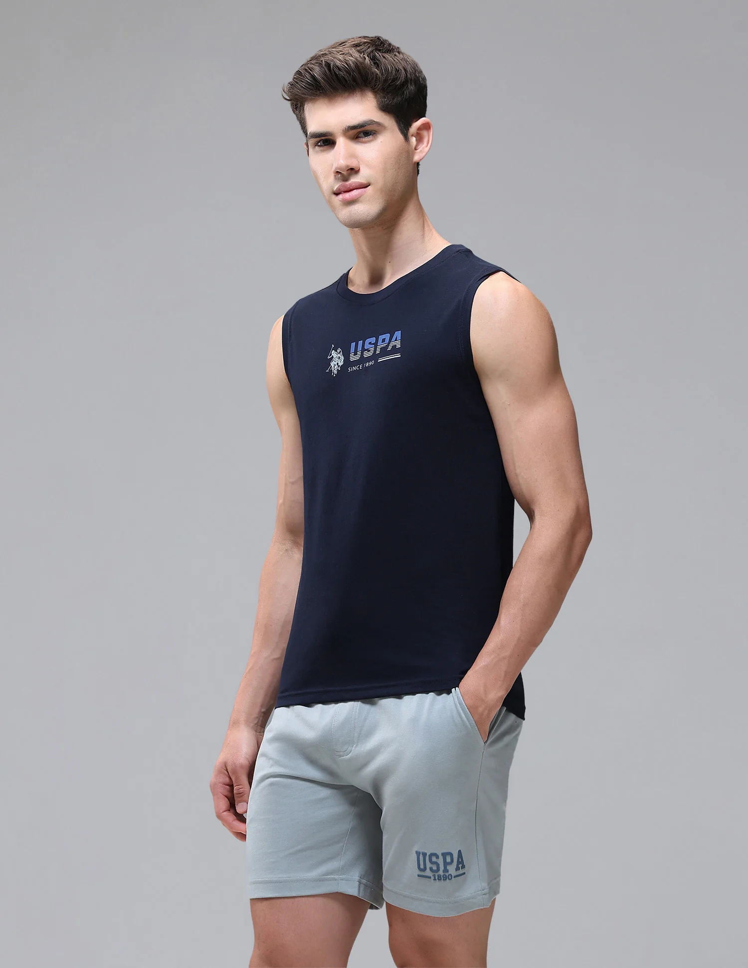 Solid Cotton OEV06 Vest - Pack Of 1 - Image 4