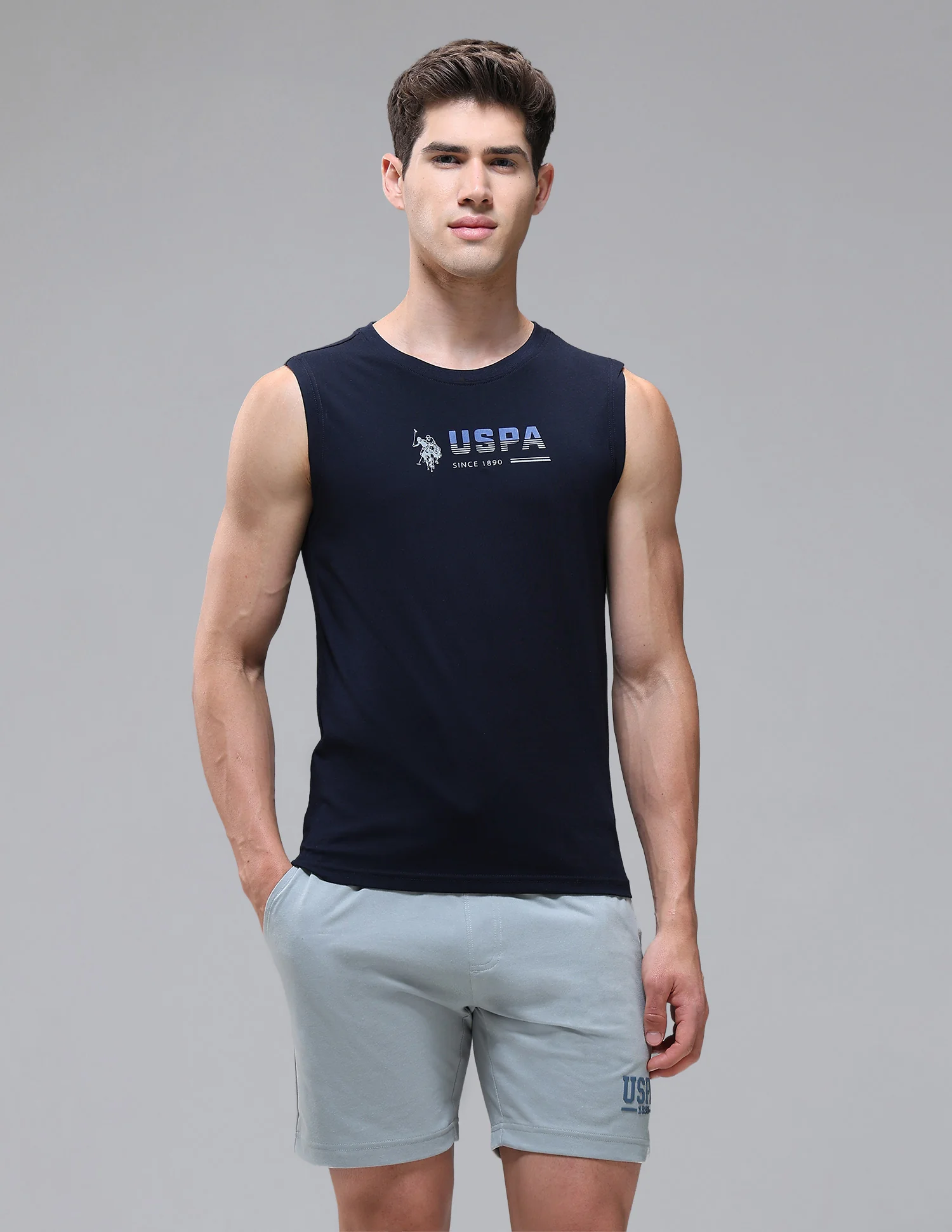 Solid Cotton OEV06 Vest - Pack Of 1 - Image 6